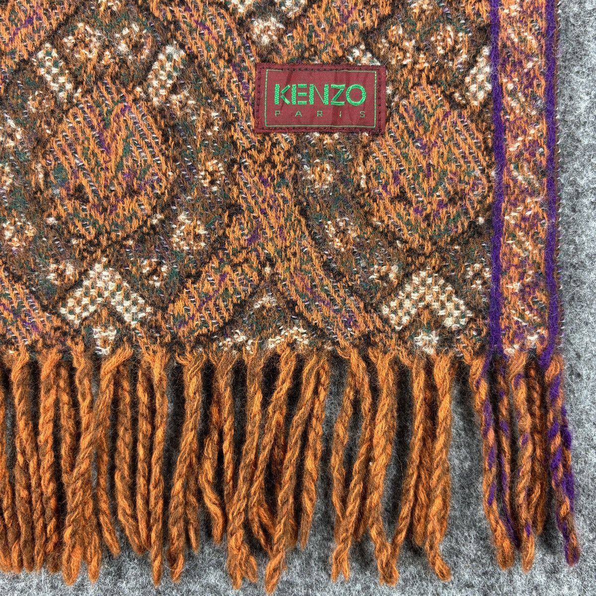 Kenzo × Vintage Kenzo Scarf # D761 # Muffler # Neckwear Size ONE SIZE - 3 Thumbnail