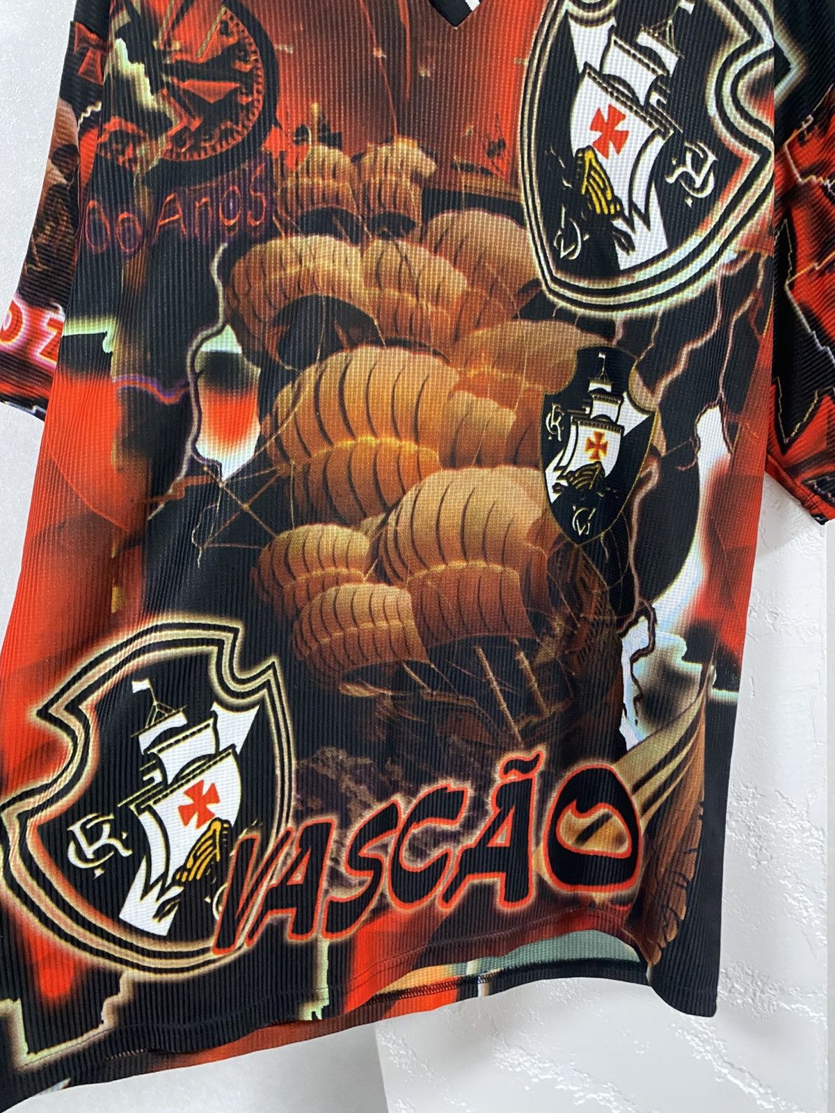 Other Vasco Da Gama Fan Version Ultras Soccer Jersey Rio 2000 Size US L / EU 52-54 / 3 - 3 Thumbnail