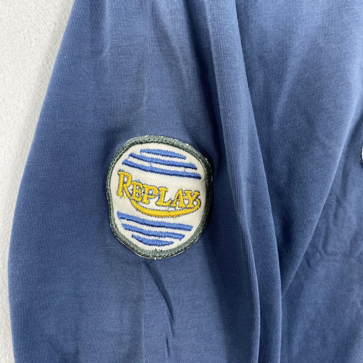 Replay Vtg Replay Blue Racing L/S Tee - 81 Hot Rod Club Size L Size US L / EU 52-54 / 3 - 4 Thumbnail
