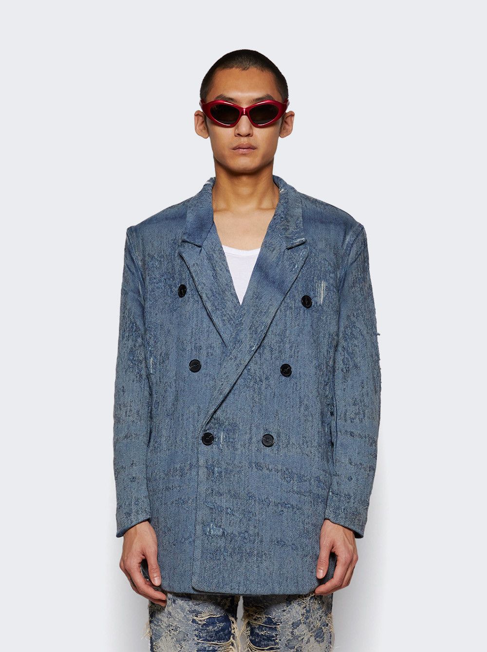 Diesel o1mle0426 D-Pekka-Fsg2 Jacket in Blue Size US XL / EU 56 / 4 - 2 Thumbnail