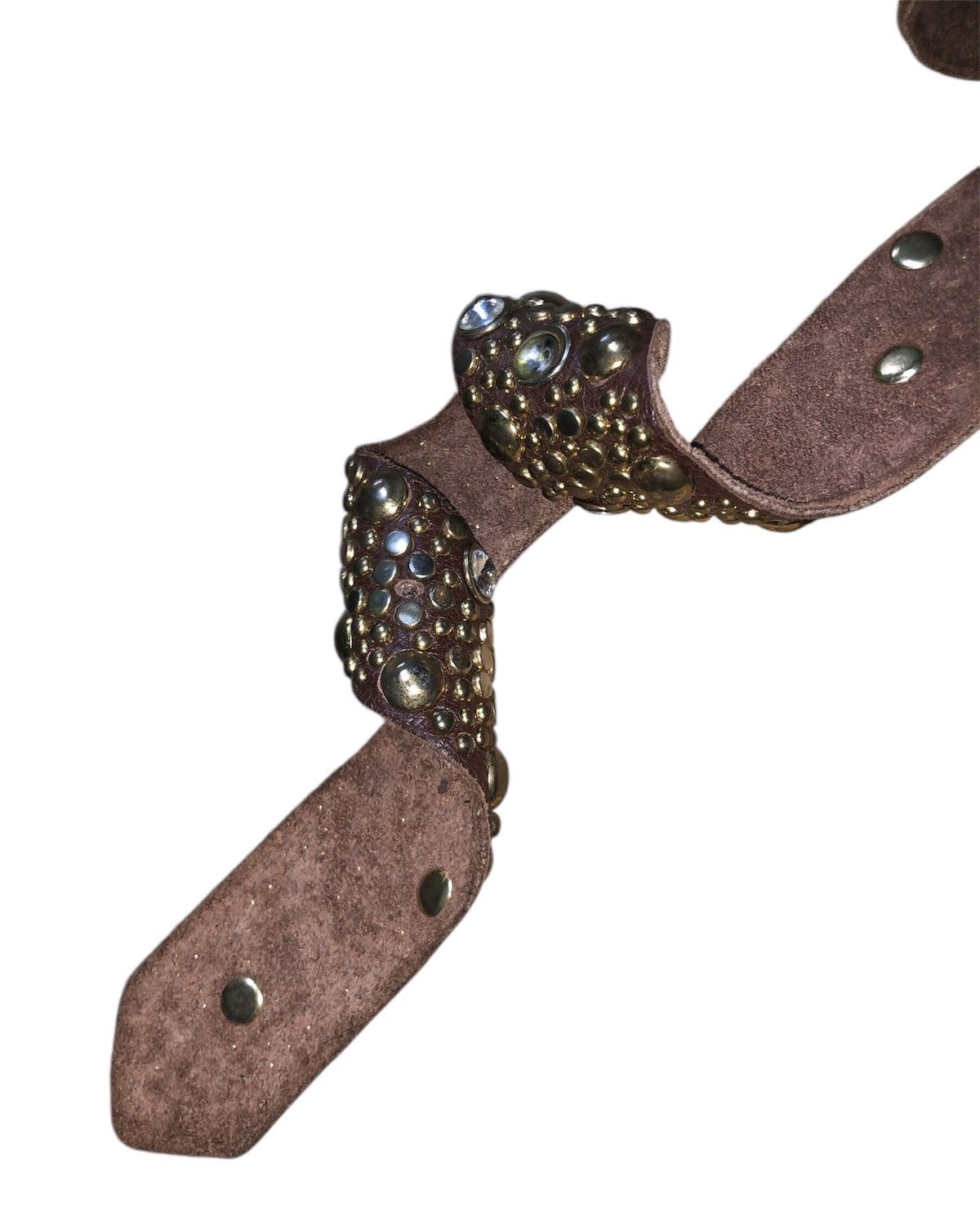 Designer × Japanese Brand × Saddleback Leather Suede Leather Belts Casual Unisex Japanese Brand Size ONE SIZE - 7 Thumbnail