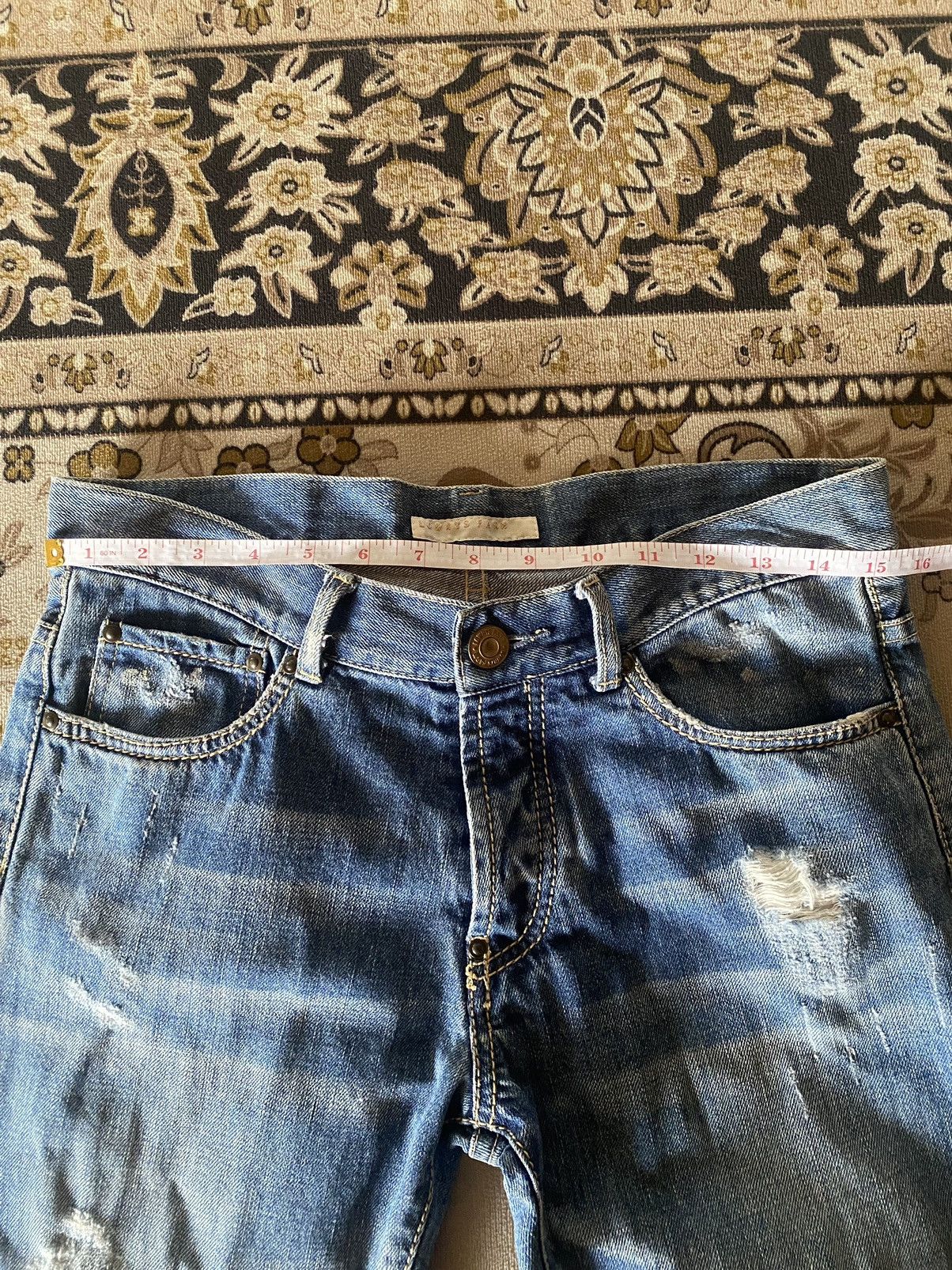 Japanese Brand × LOWRYS FARM × Vintage Vintage Japanese Brand Lowrys Farm Distressed Denim Size US 30 / EU 46 - 16 Thumbnail