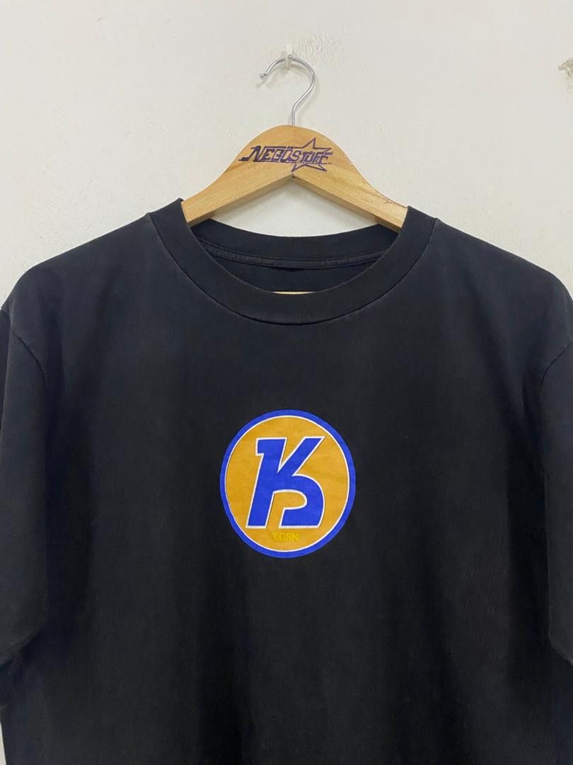 Band Tees Vintage 90s KORN nu metal band single stich t shirt Size US XL / EU 56 / 4 - 2 Thumbnail