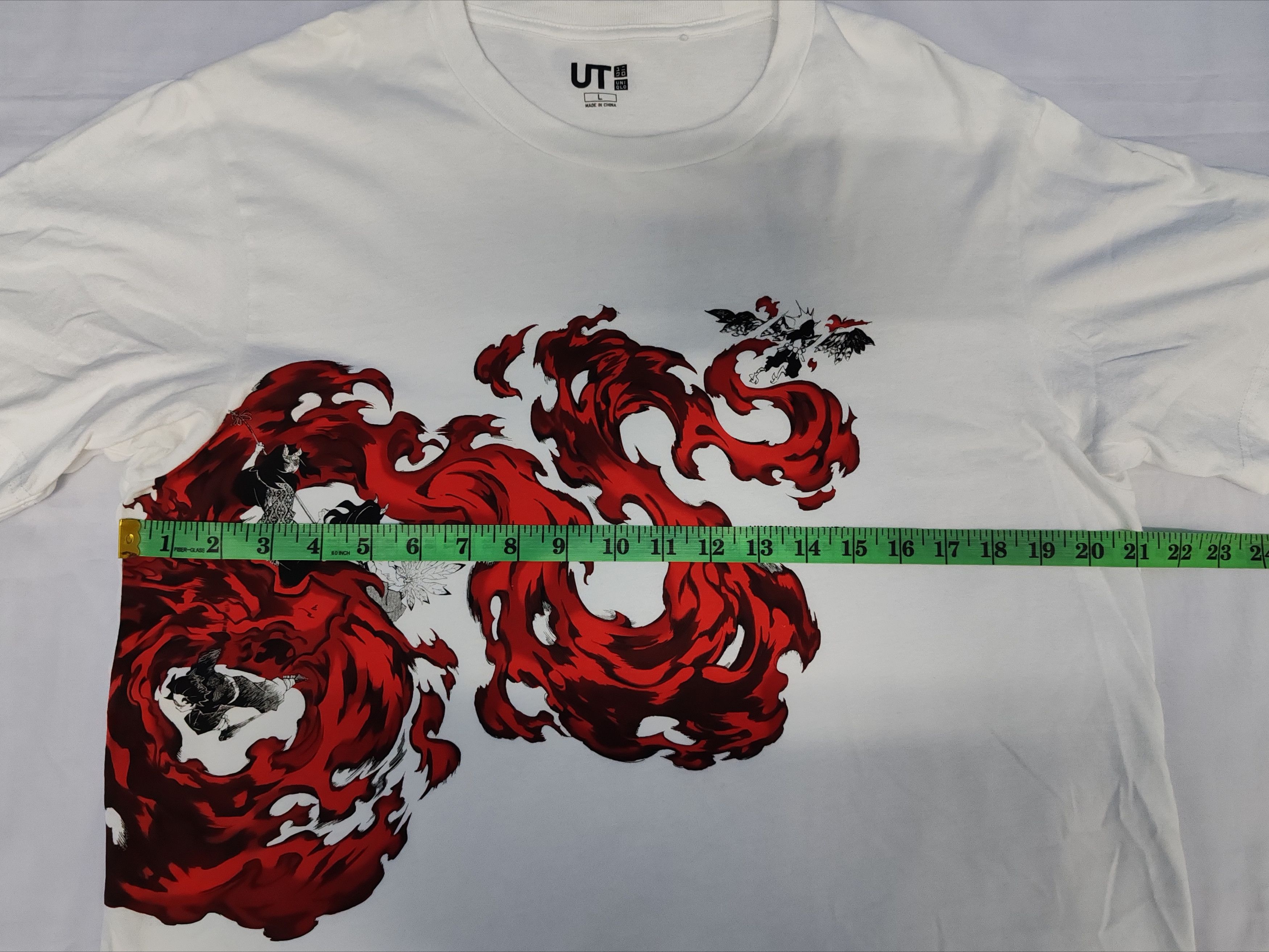 Anime Demon Slayer Japan Anime Tee Akira Evangelion Bleach Size US L / EU 52-54 / 3 - 4 Thumbnail