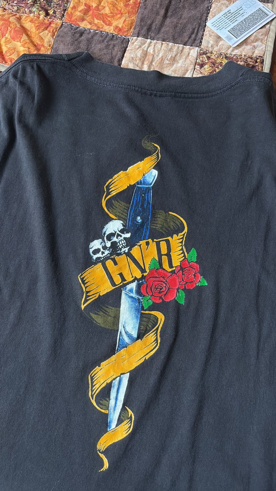 Brockum Vintage Rare Guns N’ Roses Skull Graphic Tee Size US XL / EU 56 / 4 - 2 Thumbnail