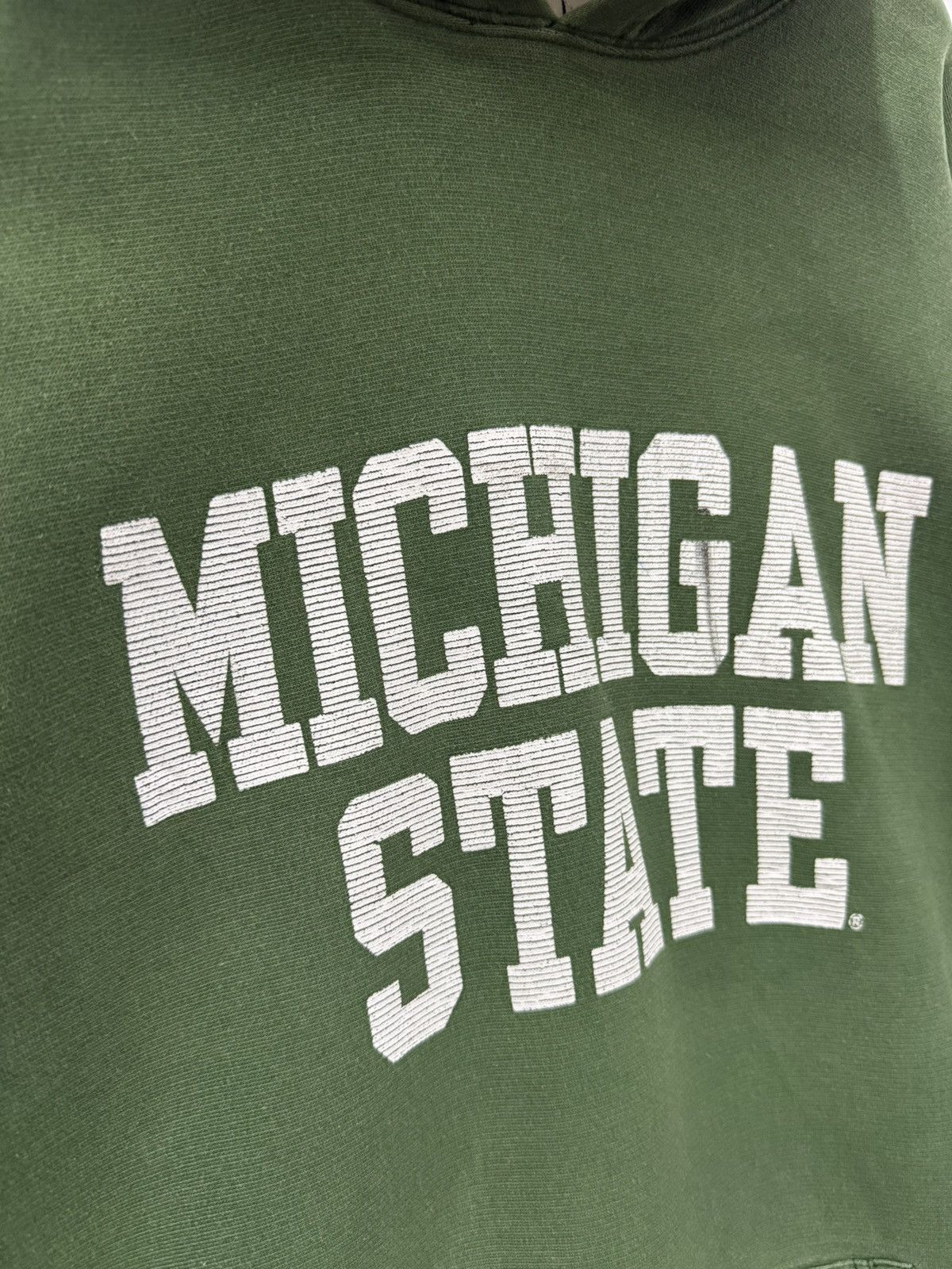 Steve And Barrys 🔥 Vtg Y2K Steve & Barrys MICHIGAN COLLEGE LOGO HOODIES - L Size US L / EU 52-54 / 3 - 5 Thumbnail