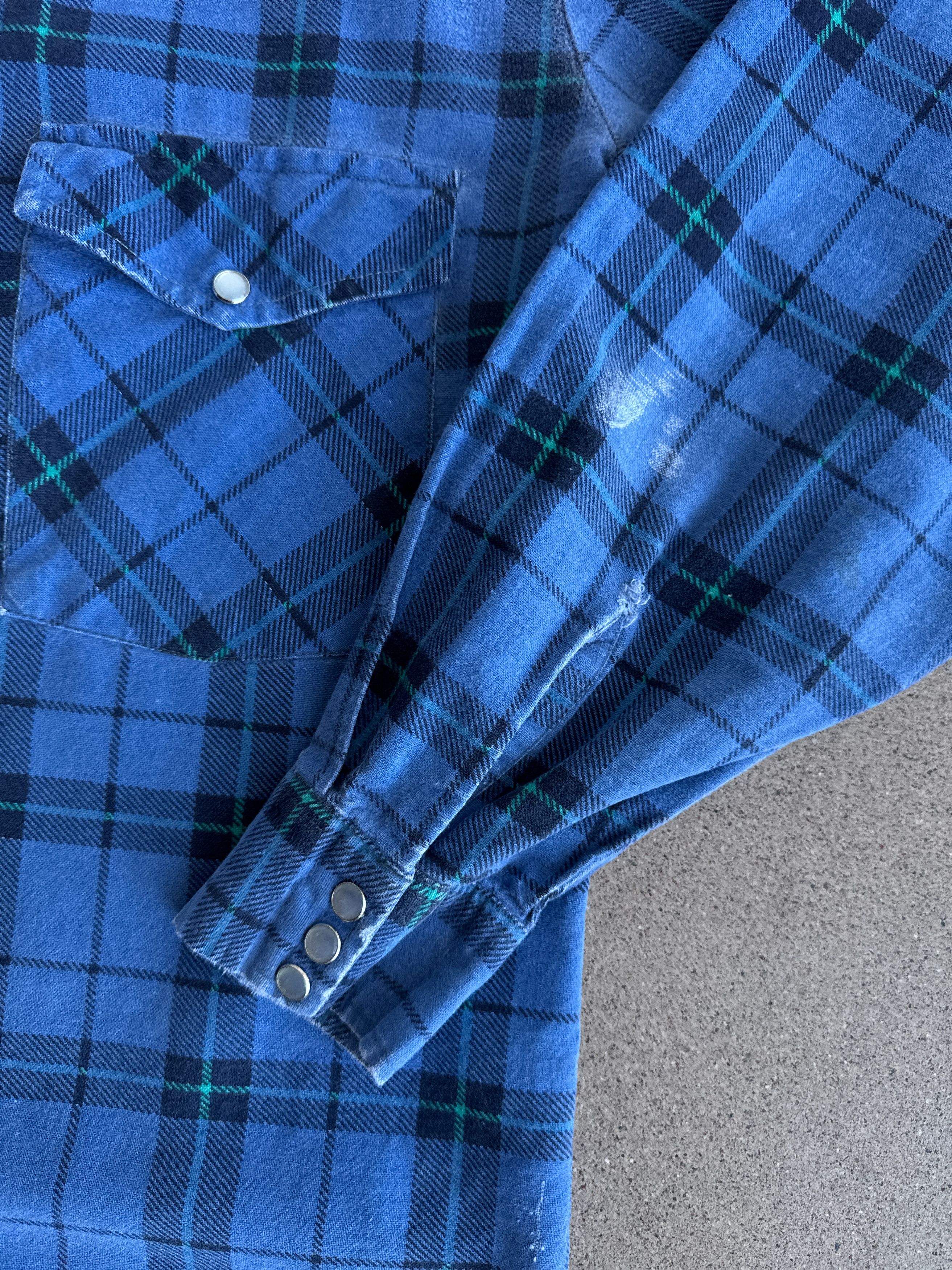Vintage Vintage 90s Outdoor Exchange Western Plaid Flannel Shirt M Size US M / EU 48-50 / 2 - 5 Thumbnail