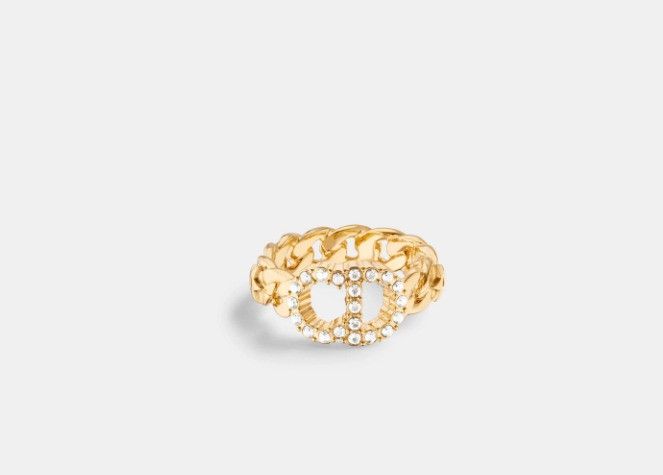 Dior o1w1db10325 Size: OS / R0988 Ring in Gold Size ONE SIZE - 3 Thumbnail