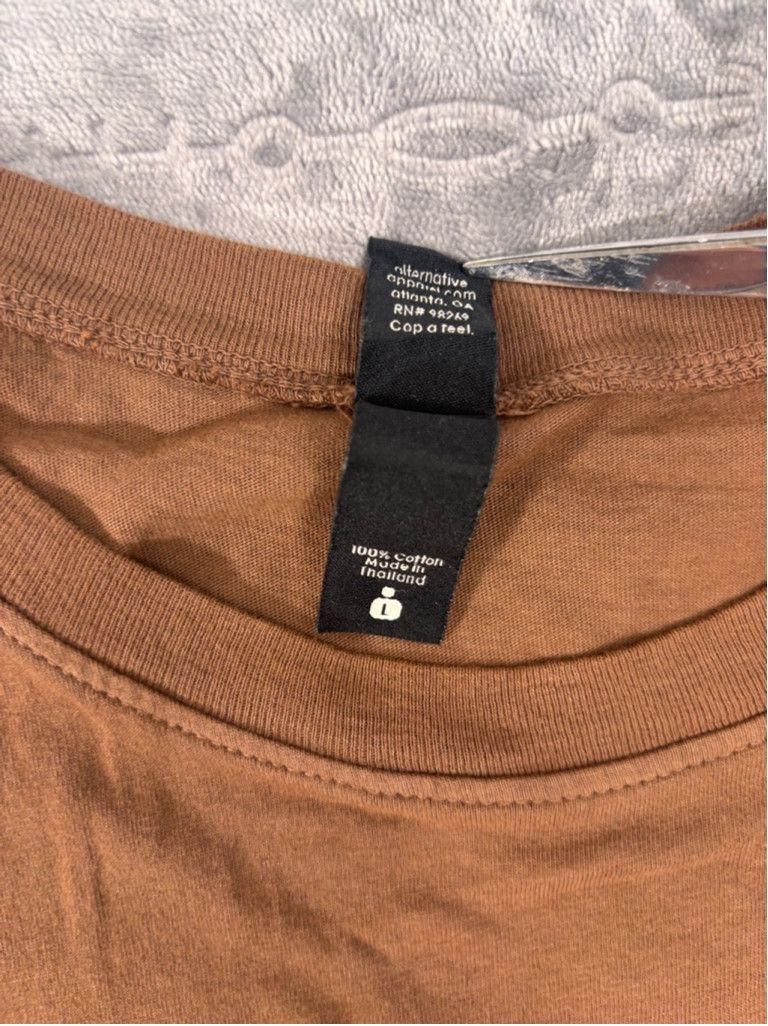 Other Men's Alternative T-shirt Size L Brown Aspen Colorado Skull Size US L / EU 52-54 / 3 - 9 Thumbnail