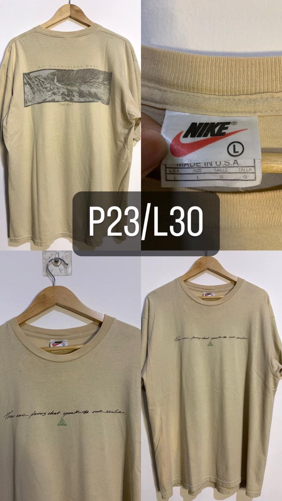 Nike Nike Acg Vintage Photo tee Size US L / EU 52-54 / 3 - 1 Preview
