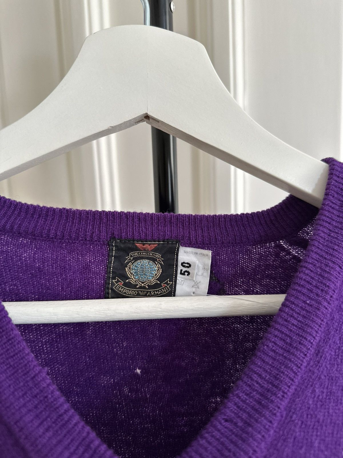 Emporio Armani Emporio Armani Vintage 80s Archive Mens Cropped Vest Size US M / EU 48-50 / 2 - 5 Thumbnail