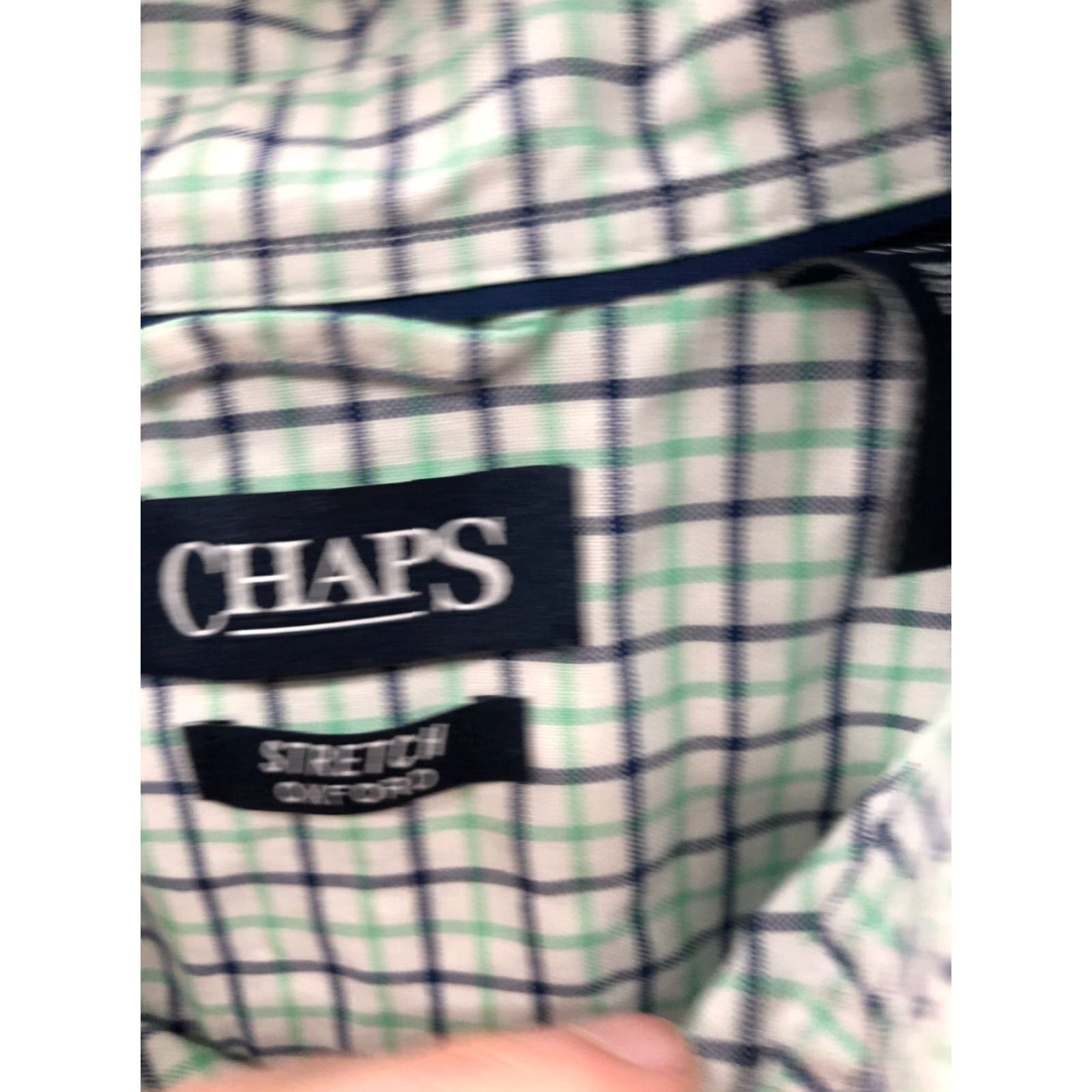 Chaps Chaps Shirt XL Green Plaid Mens Long Sleeve Button Down Collar Size US XL / EU 56 / 4 - 7 Thumbnail