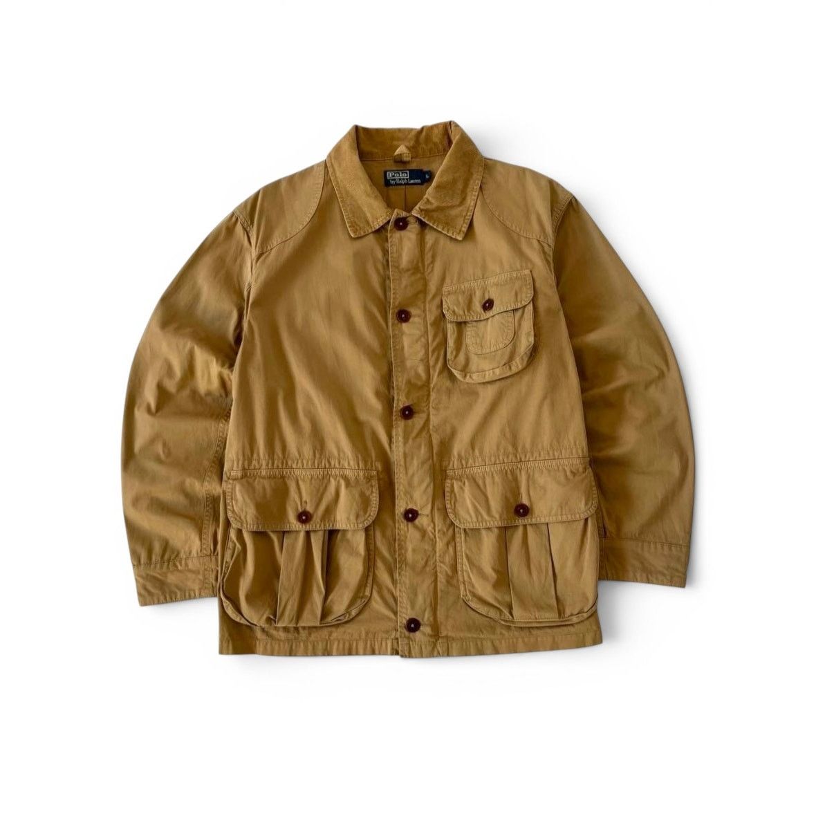 Ralph Lauren Polo Ralph Lauren Field Jacket Beige Cotton Safari Style Size US L / EU 52-54 / 3 - 1 Thumbnail
