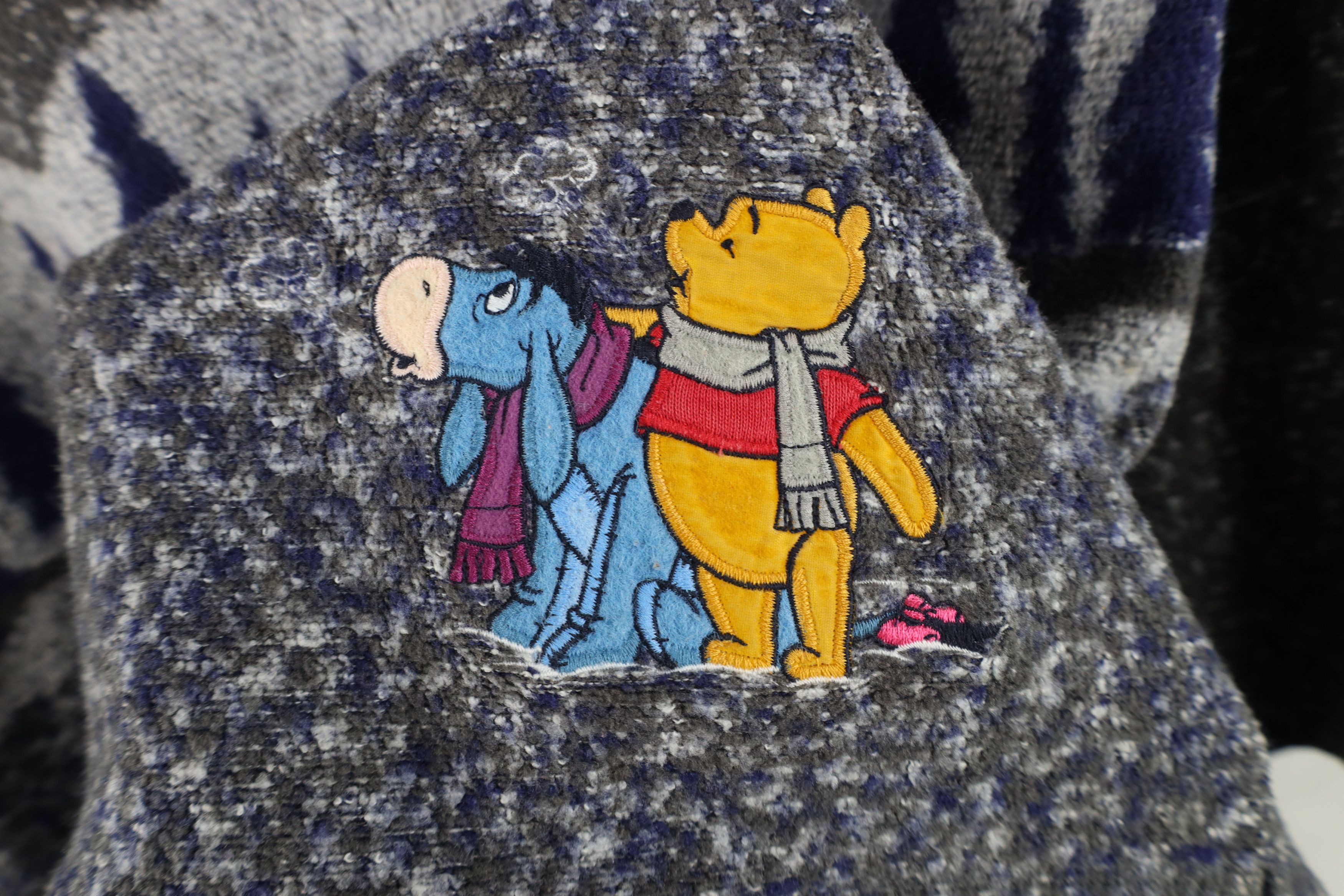 Disney Vintage 90s Disney Winnie the Pooh All Over Print Sweater Size M / US 6-8 / IT 42-44 - 4 Thumbnail