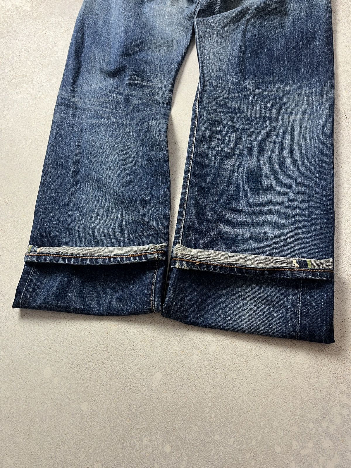 Edwin Edwin Jeans Selvedge Straight Blue Vintage W32 L33 Size US 32 / EU 48 - 13 Thumbnail