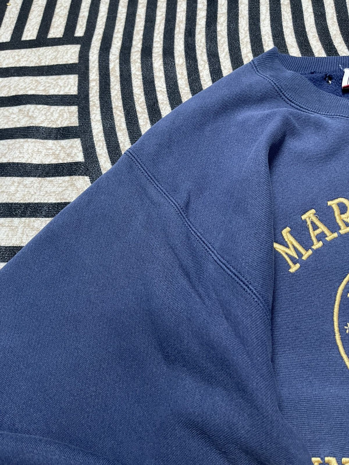 90s LEE X MARQUETTE UNIVERSITY DISTRESSED CREWNECK