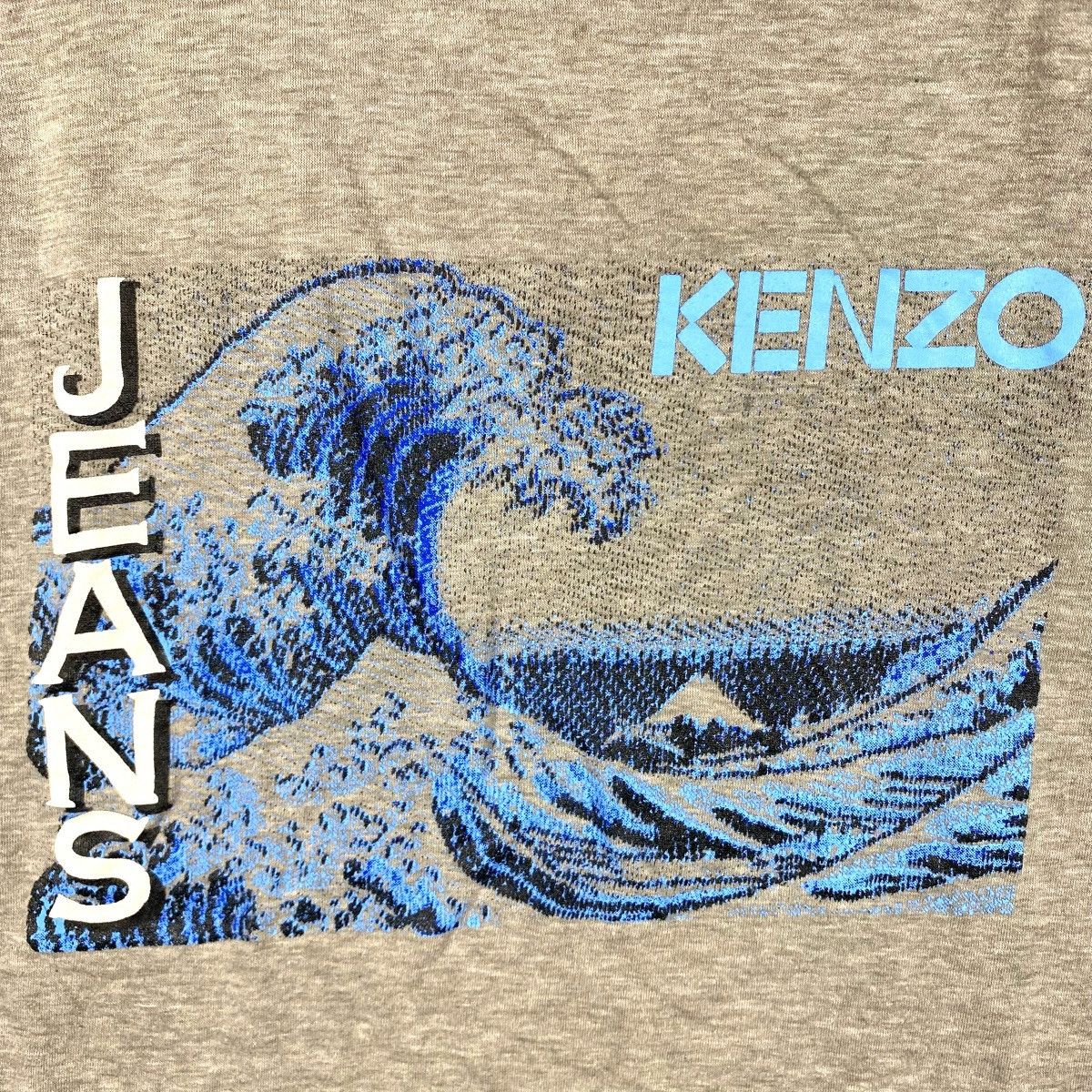 Kenzo × Vintage Vintage 90's KENZO JEANS Iconic Logo Graphic Tee Shirt Size ONE SIZE - 2 Thumbnail