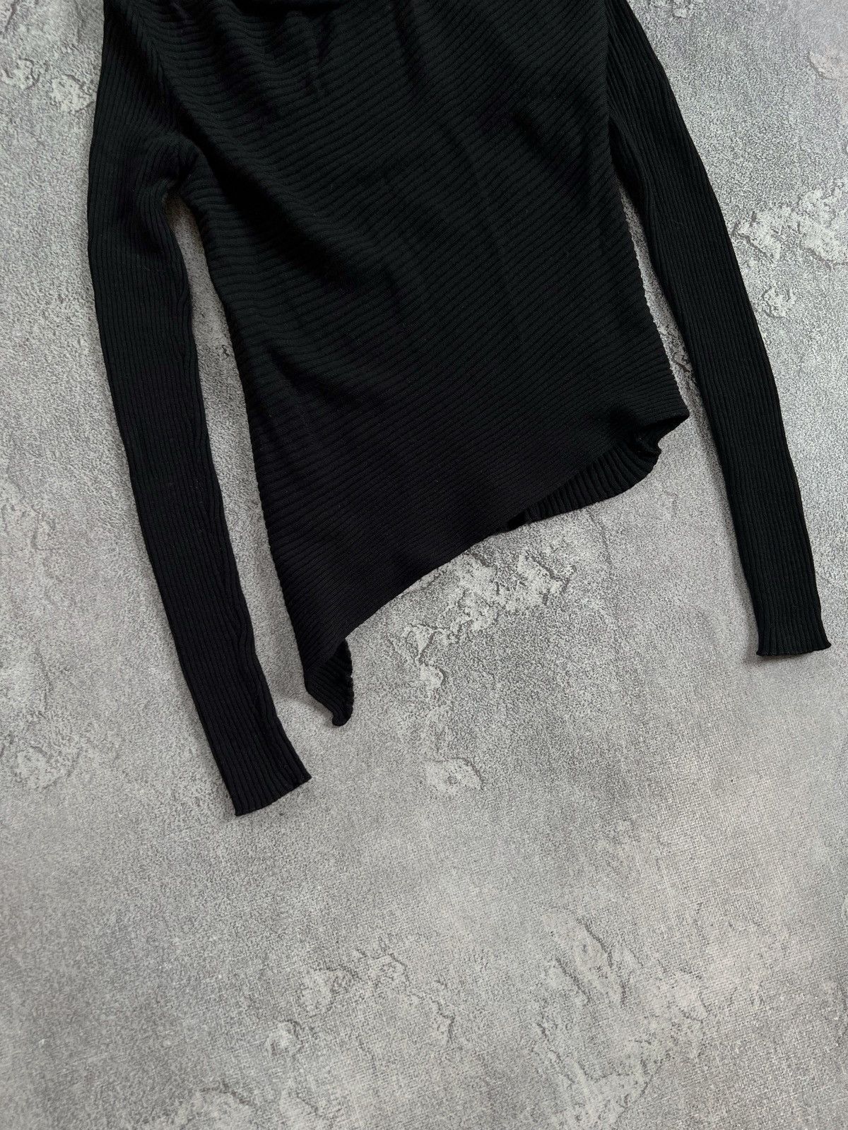 Jean Paul Gaultier Sweater Jean Paul Gaultier JPG Black Wool Pearls Long Sleeve Size S / US 4 / IT 40 - 5 Thumbnail
