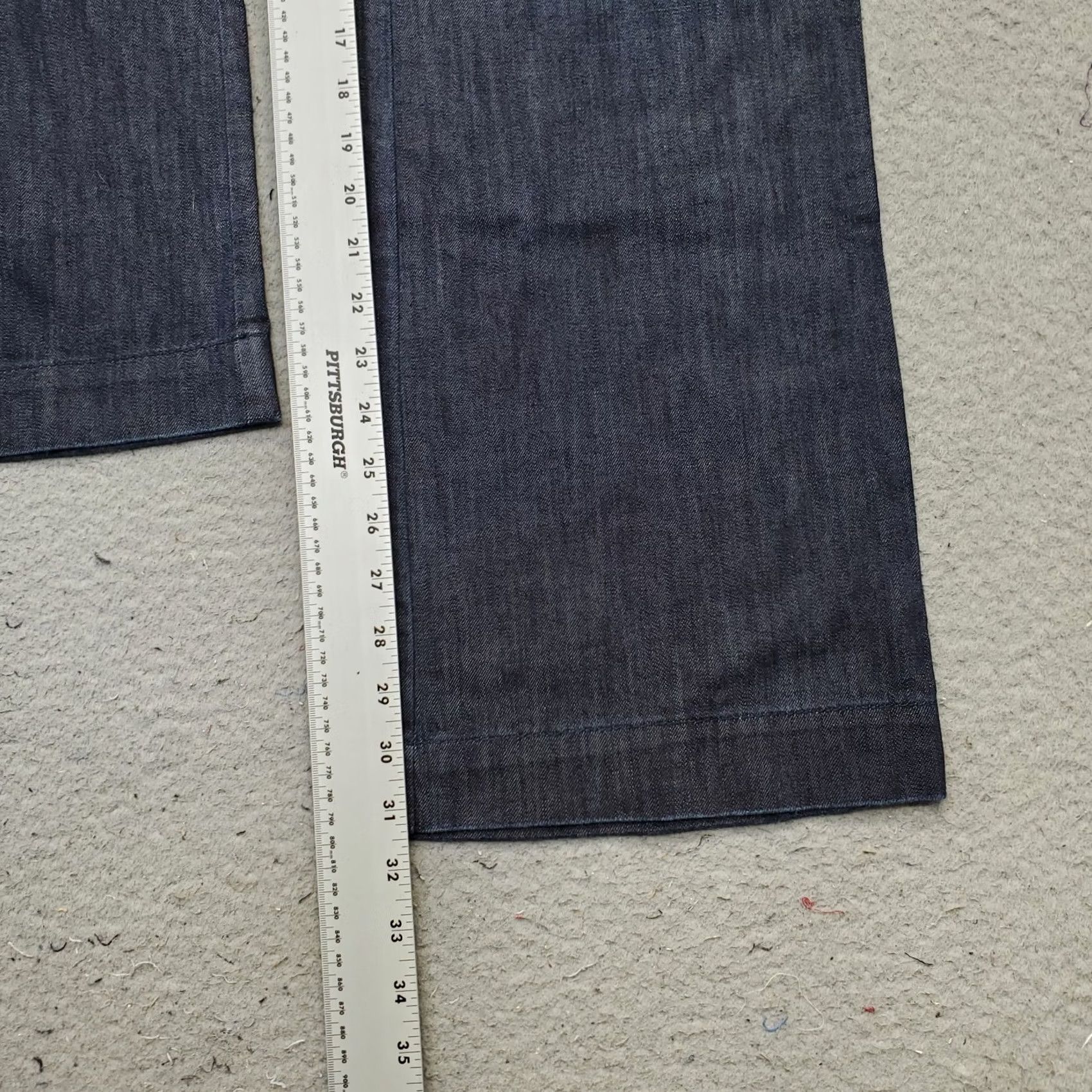 Loft LOFT Jeans Women 6 Blue Denim Stretch Flat Front Boho Faded Streetwear Wide Leg Shirt Pants Boho Style 6 Womens Size 6 Jeans Mens? Size 28" / US 6 / IT 42 - 3 Thumbnail