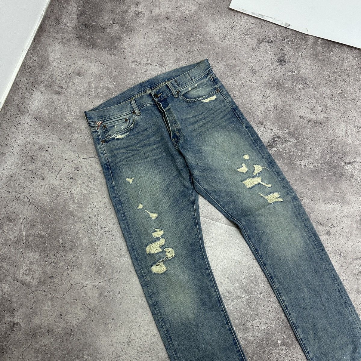 Vintage 00s Denim & Supply Ralph Lauren distressed jeans