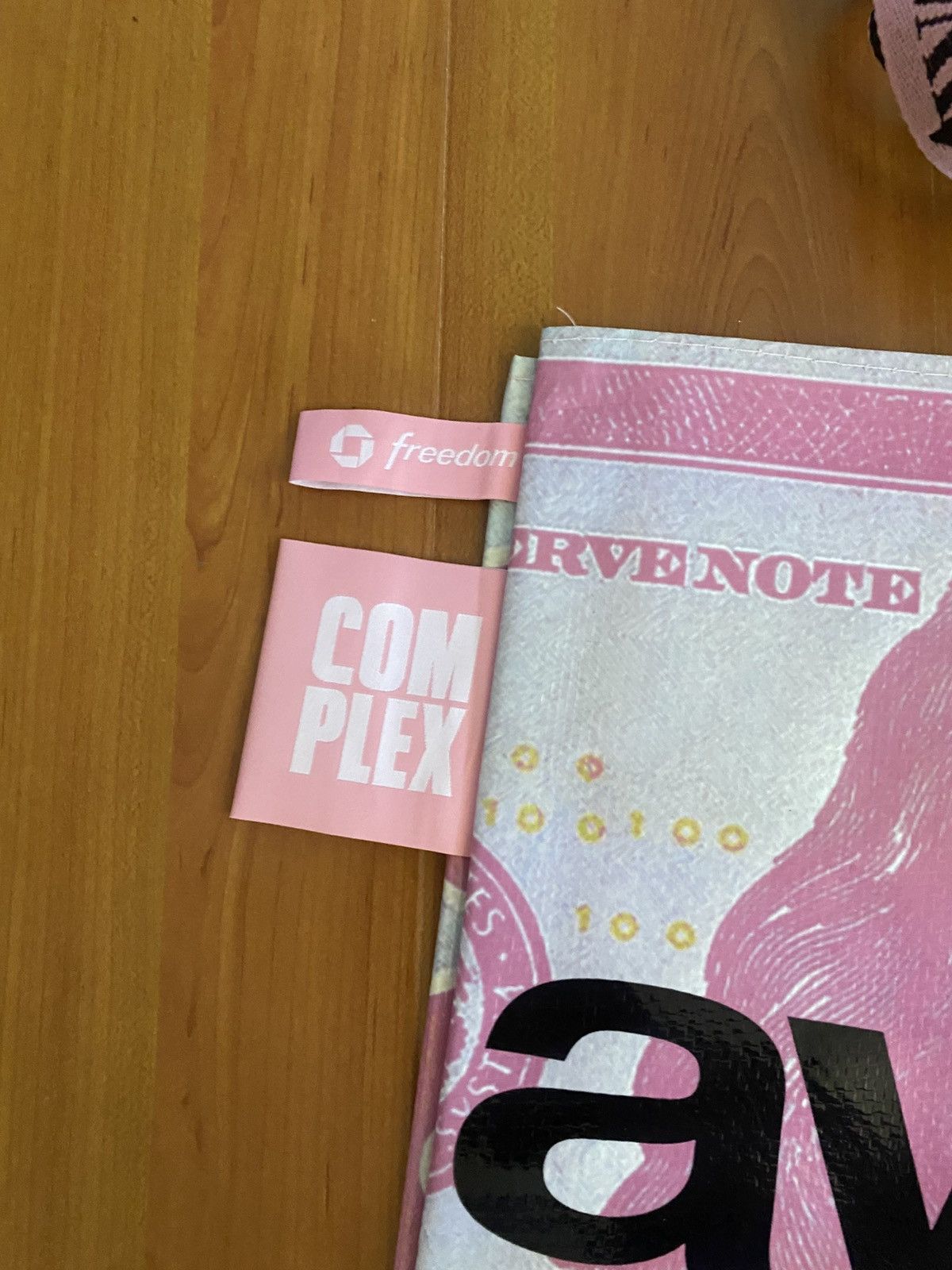 Awake NY Complexcon Exclusive Awake NY Chase Tote Bag Pink Size ONE SIZE - 3 Thumbnail