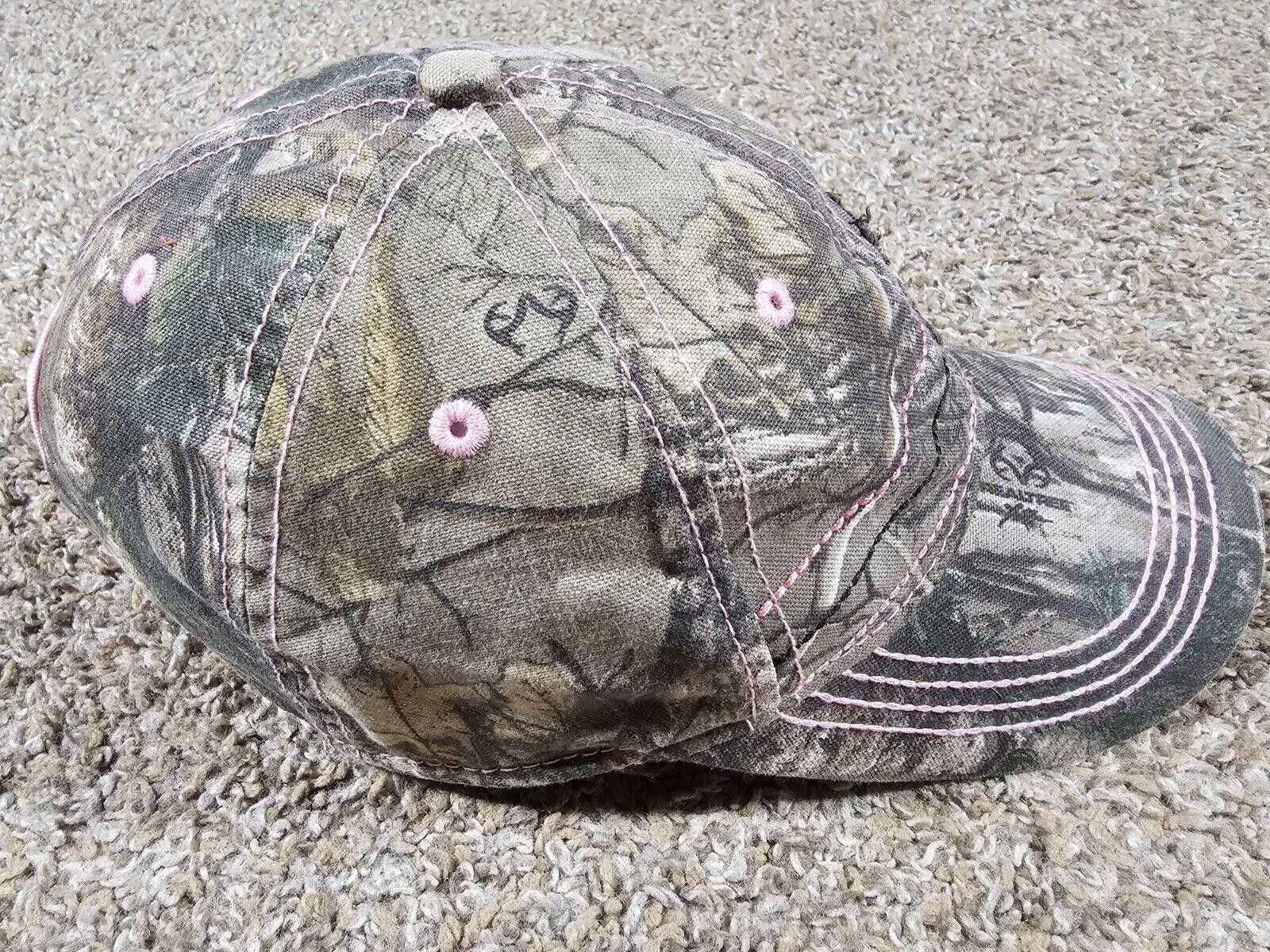 Designer NWTF Camo Pink Strapback Hat Unique And Rare Design OSFA Size ONE SIZE - 3 Thumbnail