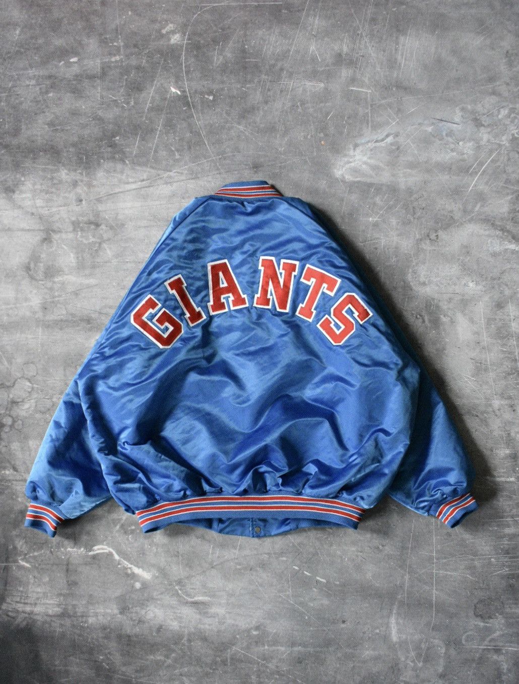 Vintage 90s New York Giants NFL Chalk Line Jacket (XL)