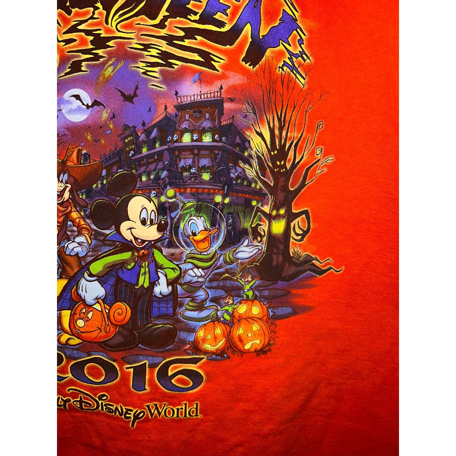 Disney 2016 Halloween Walt Disney World Mickey Shirt Tee XL 2010s Size US XL / EU 56 / 4 - 2 Thumbnail