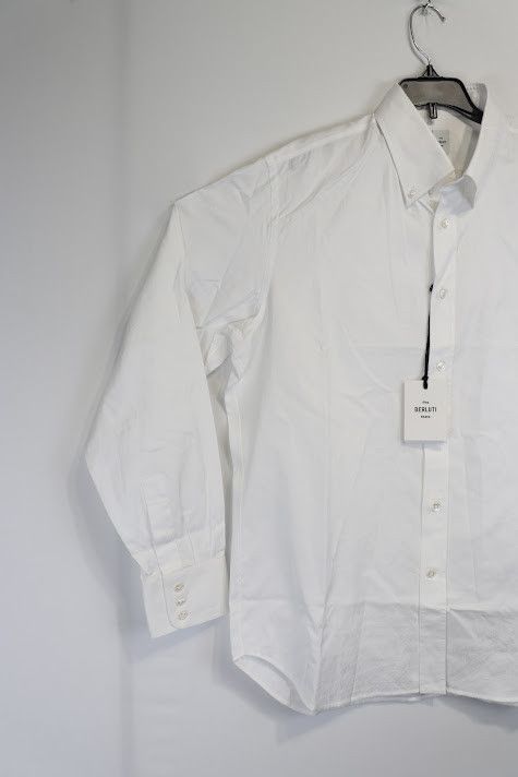 Berluti o1rshd1 Scritto Alessandro Shirt in Optical White Size US M / EU 48-50 / 2 - 3 Thumbnail