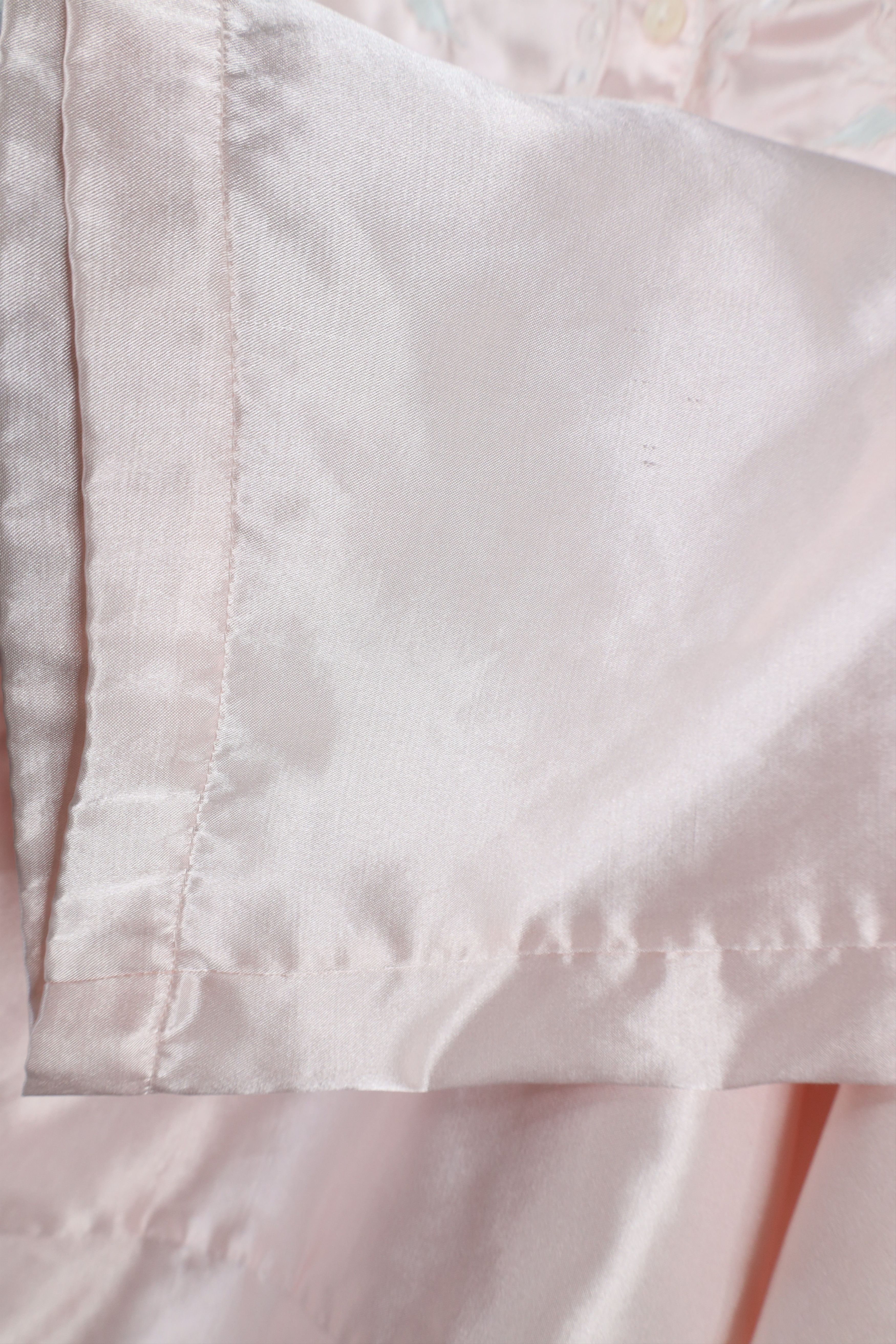 Vintage Vintage 90s Miss Elaine Flower Lace Night Gown Pink Size M / US 6-8 / IT 42-44 - 6 Thumbnail