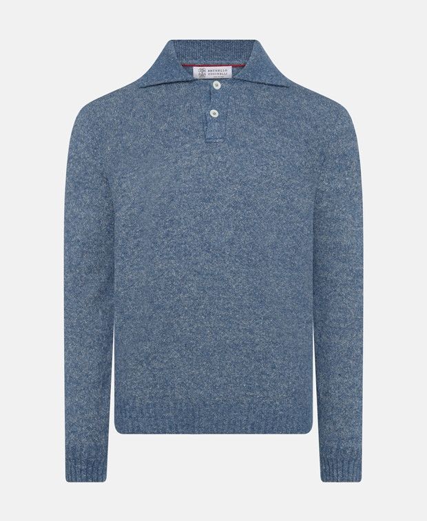 Brunello Cucinelli Knitted polo shirt Size US M / EU 48-50 / 2 - 1 Thumbnail