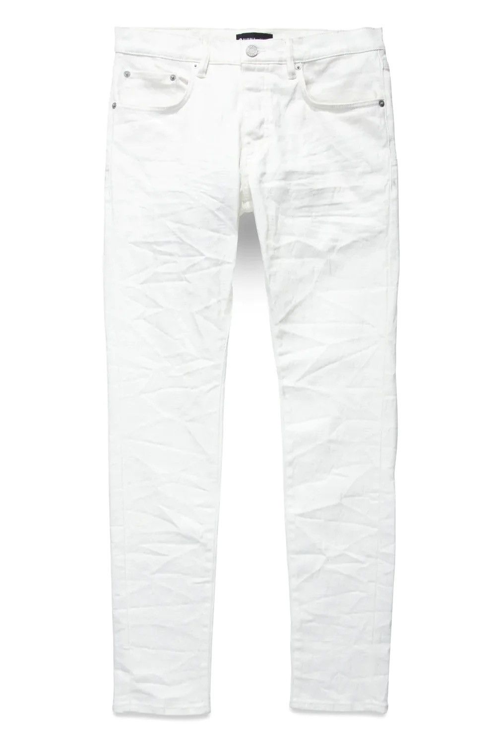 Purple P001 White Film Monogram Jacquard Size US 31 - 23 Thumbnail
