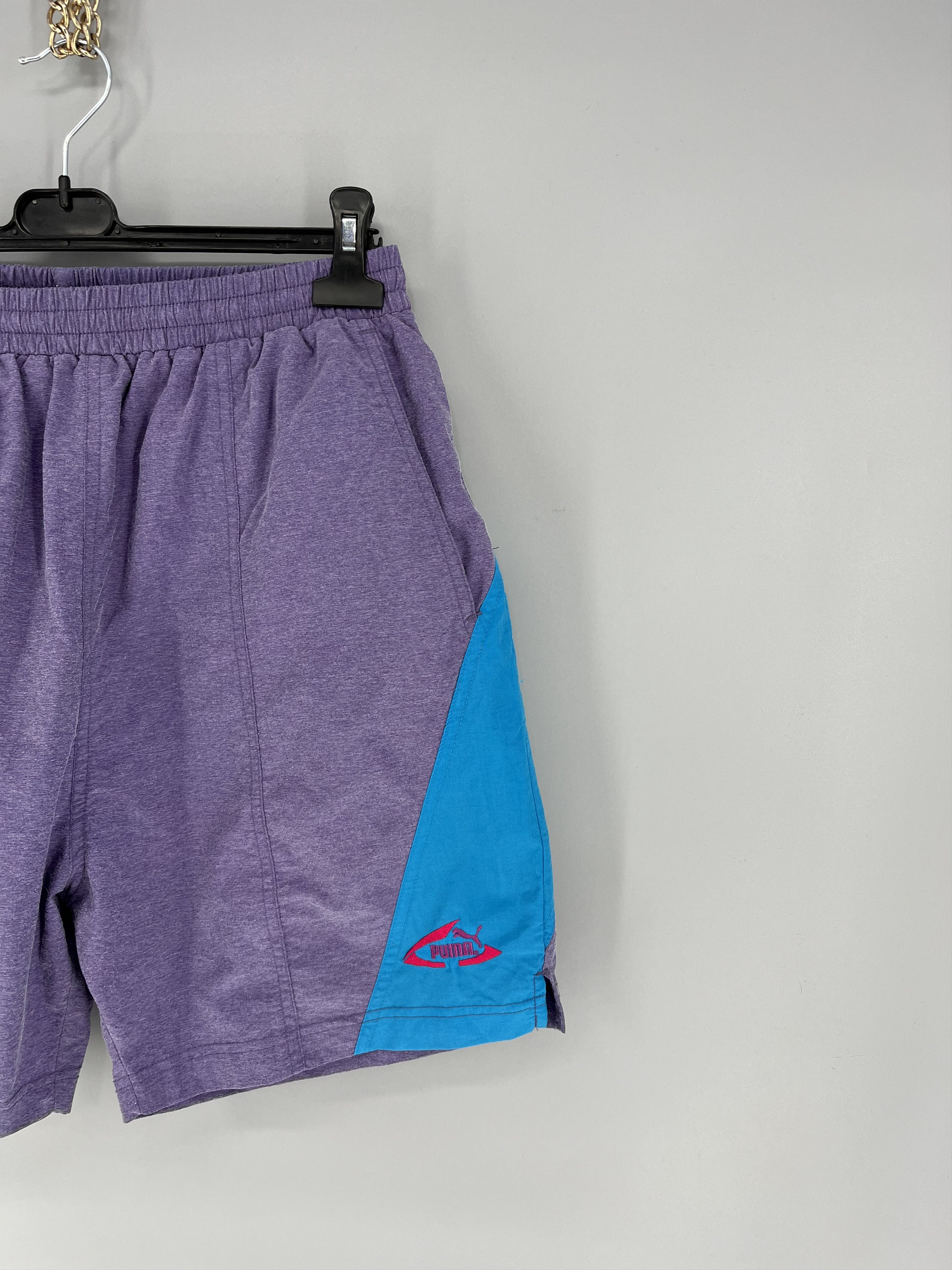 Puma Vintage 90s Puma Mini Logo Shorts Streetwear Style Y2K nylo Size US 36 / EU 52 - 5 Thumbnail