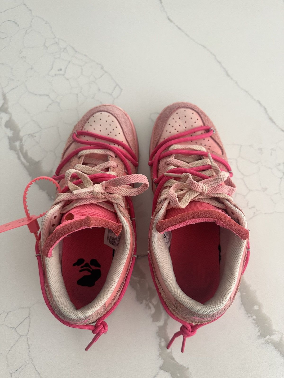 Nike × Off-White Cherry Blossom Dunks Lot 15 of 50 Size US 9 / EU 42 - 1 Thumbnail