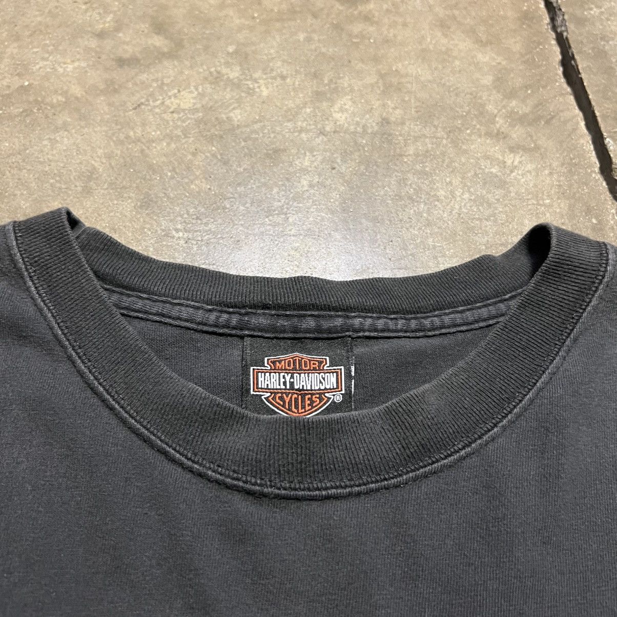 Vintage Vintage Harley Davidson Flag Long Sleeve Shirt Biker 90s Y2K Size US XXL / EU 58 / 5 - 11 Thumbnail