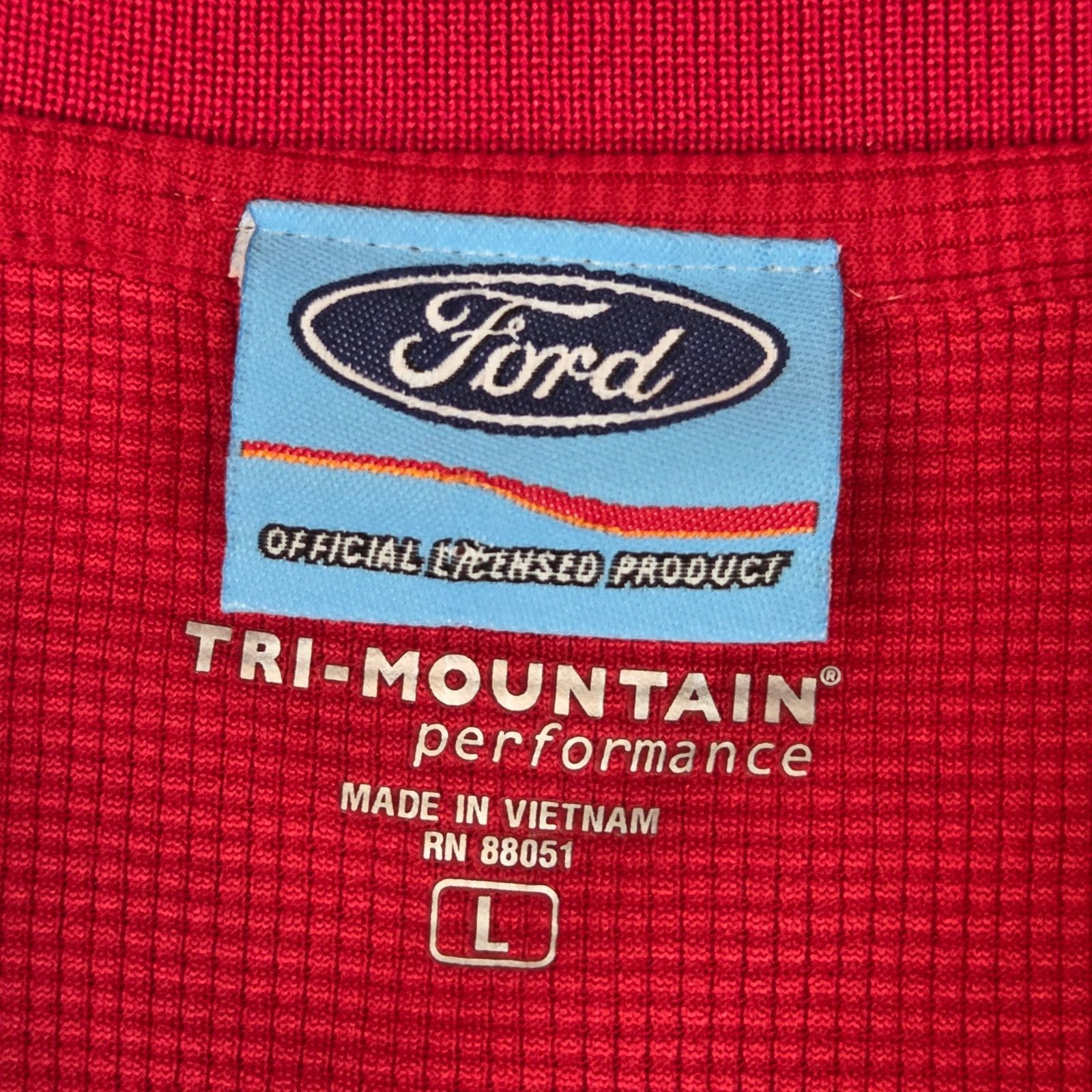 Ford Ford Mustang Tri-Mountain Polo L Size US L / EU 52-54 / 3 - 3 Thumbnail