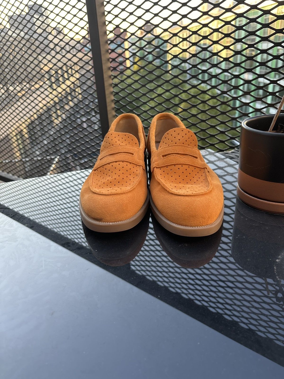 Kleman Kleman Peach Suede Loafers (DALIOR 2 V SUM) Size US 12 / EU 45 - 6 Thumbnail
