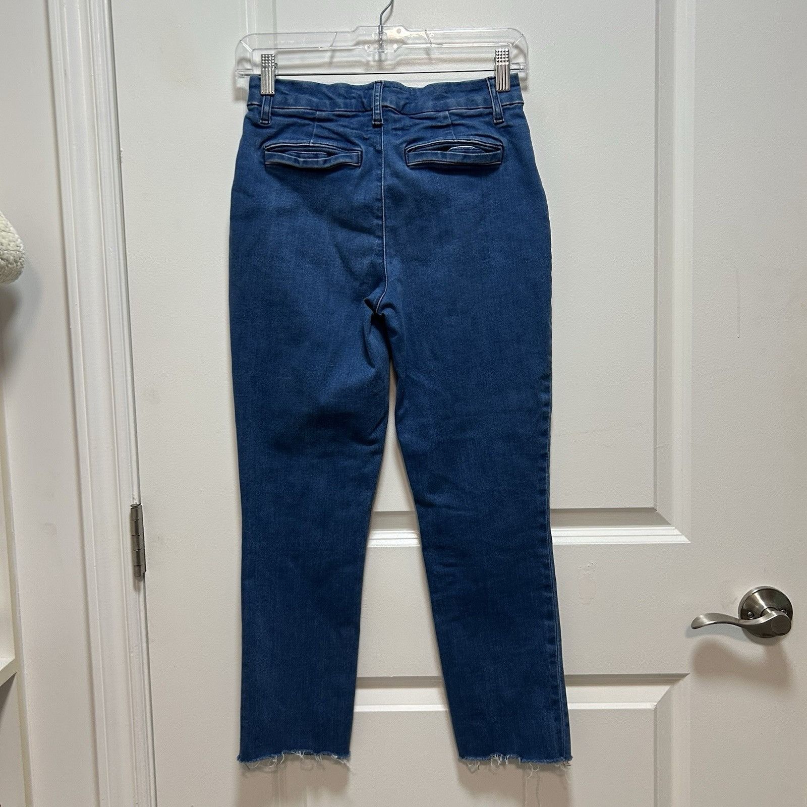 Frank & Eileen Frank & Eileen Wicklow Performance Cropped Blue Denim Jeans Size 25" / US 0 / IT 36 - 9 Thumbnail