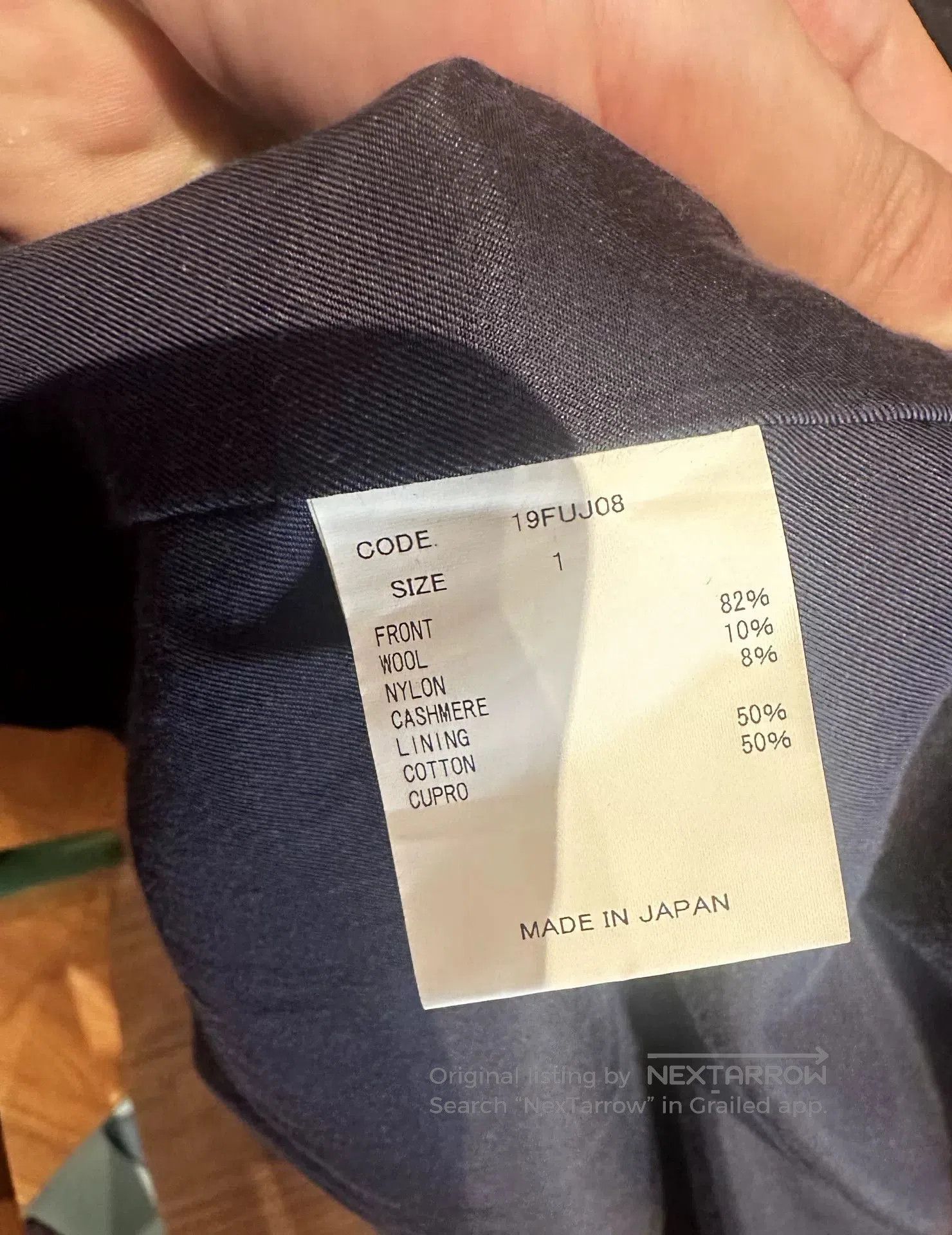 Other URU Check Belt Coat. Size US S / EU 44-46 / 1 - 7 Thumbnail