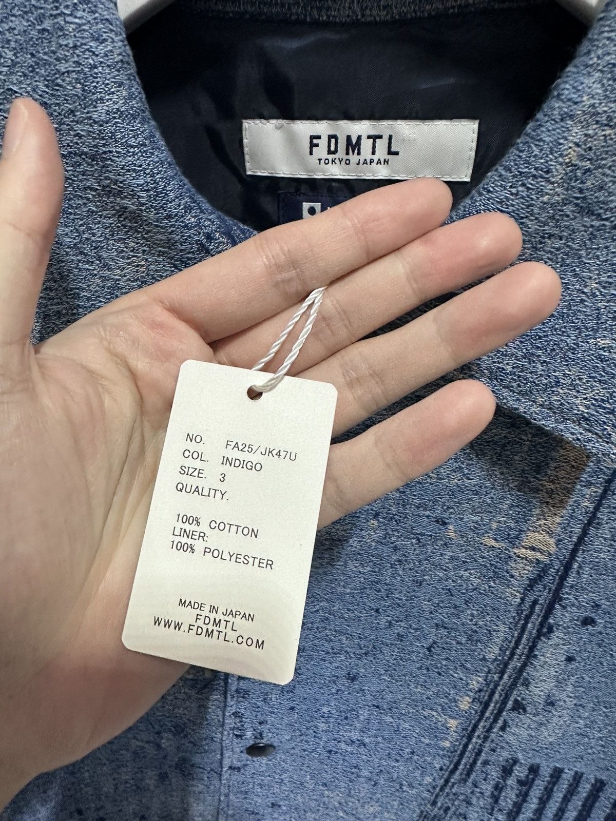 FDMTL Fdmtl Jaquard Coach 3Y Rwash Size US M / EU 48-50 / 2 - 5 Thumbnail