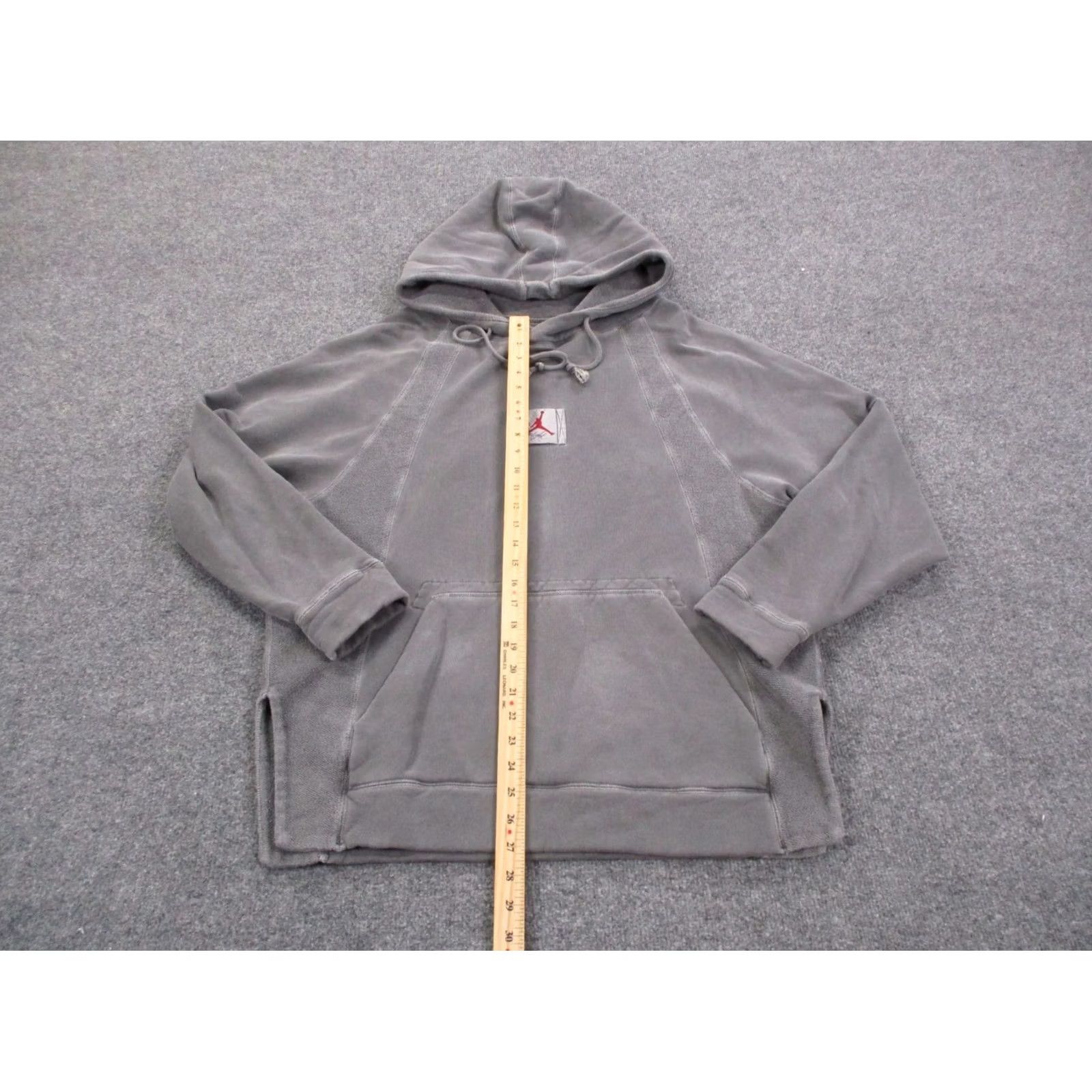 Jordan Brand Nike Air Jordan Sweatshirt Hoodie Mens M Gray Jumpman Logo Flight Basketball Size US M / EU 48-50 / 2 - 3 Thumbnail