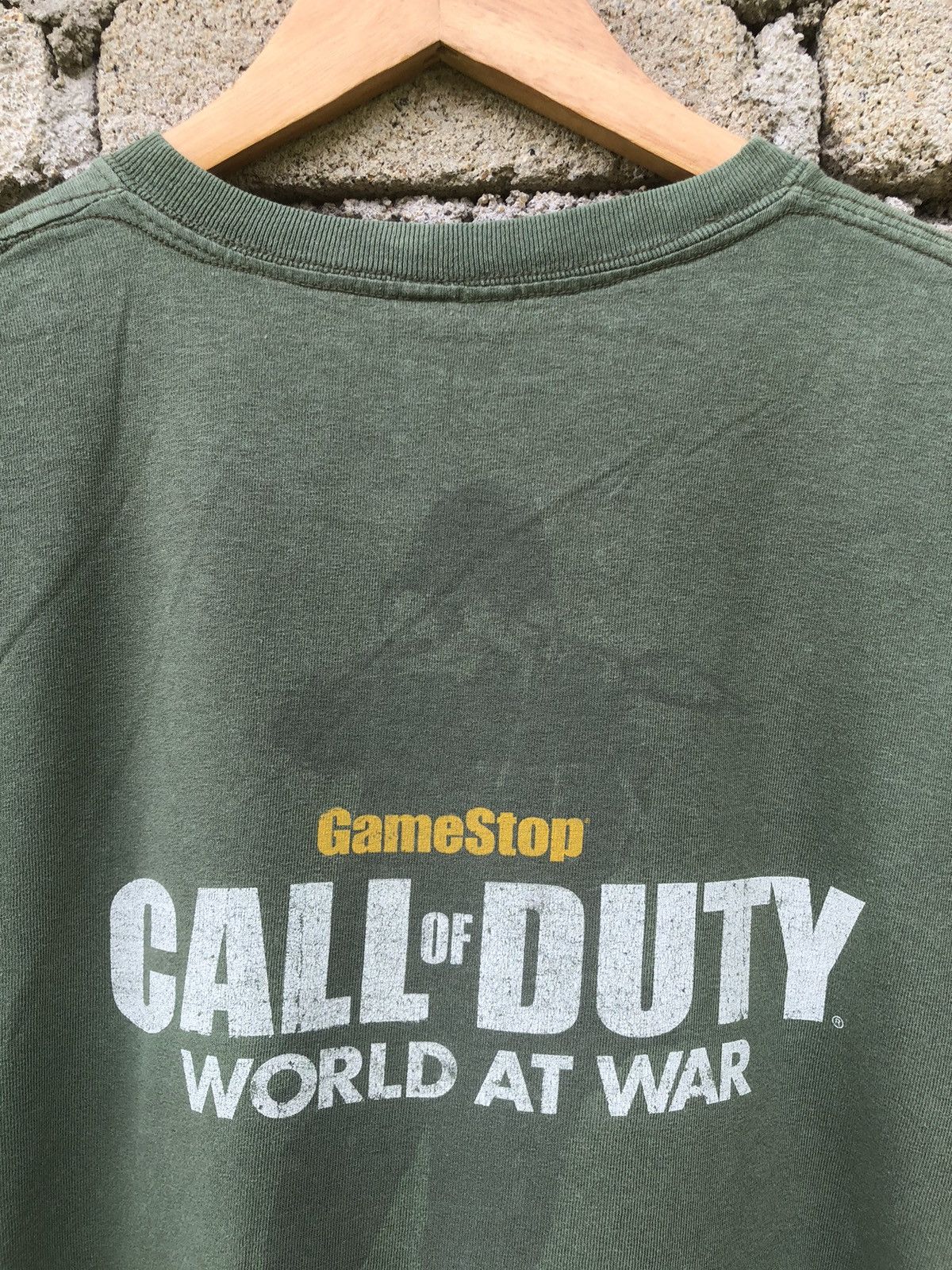 Vintage Vintage Sunfaded Call Of Duty Advance Team Backhit Tee Size US L / EU 52-54 / 3 - 4 Thumbnail