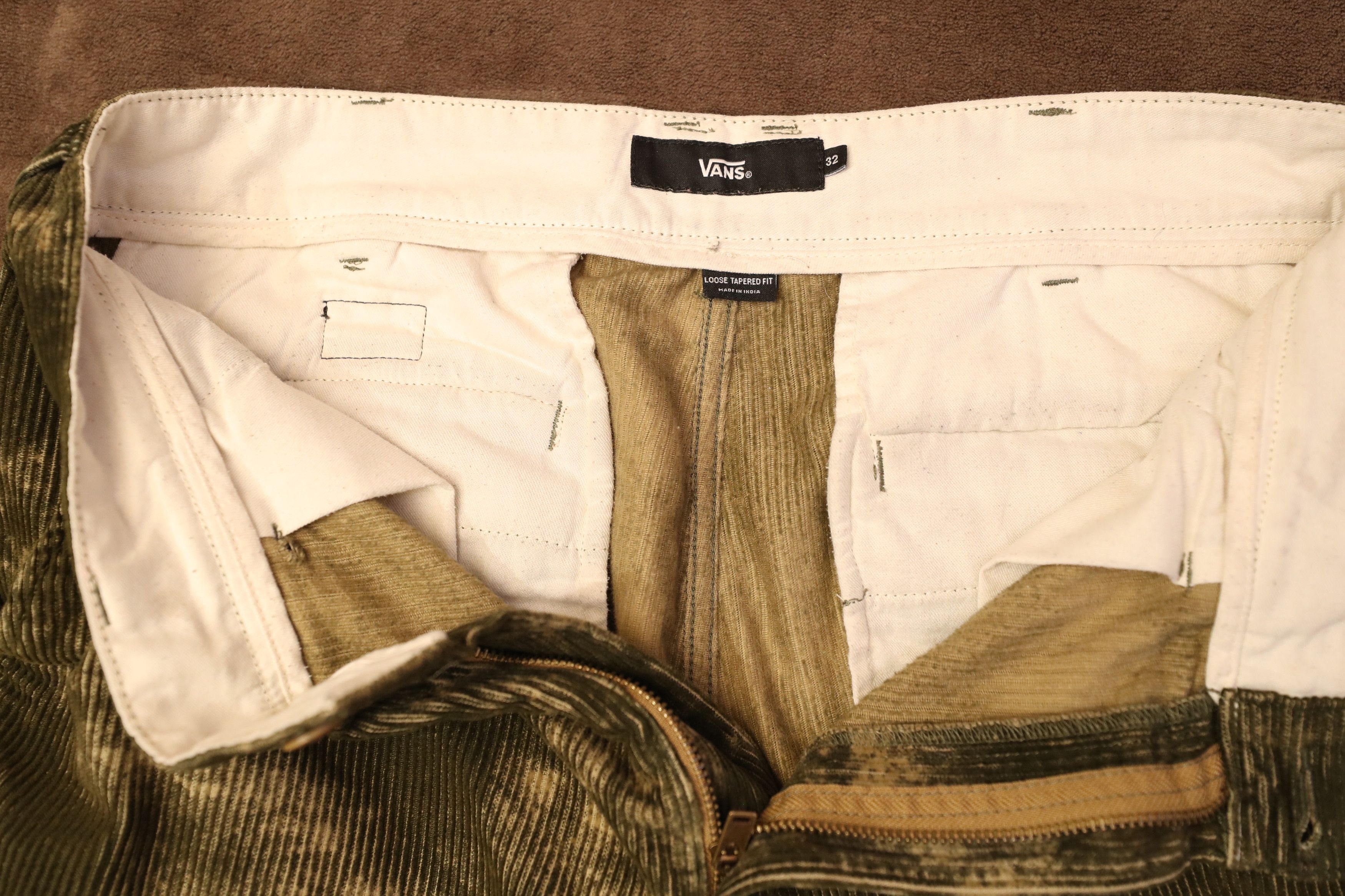 Vans Vans Corduroy Loose Tapered Tie Dye Cargo Pants (32) Size US 32 / EU 48 - 13 Thumbnail