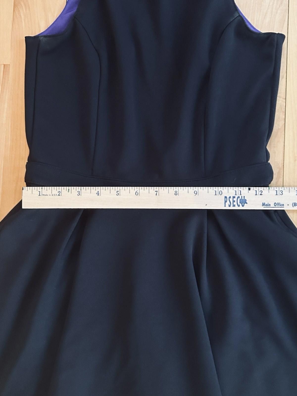 Other Nanette Lepore Lamour black pleated Lined dress size S LBD Size S / US 4 / IT 40 - 10 Thumbnail