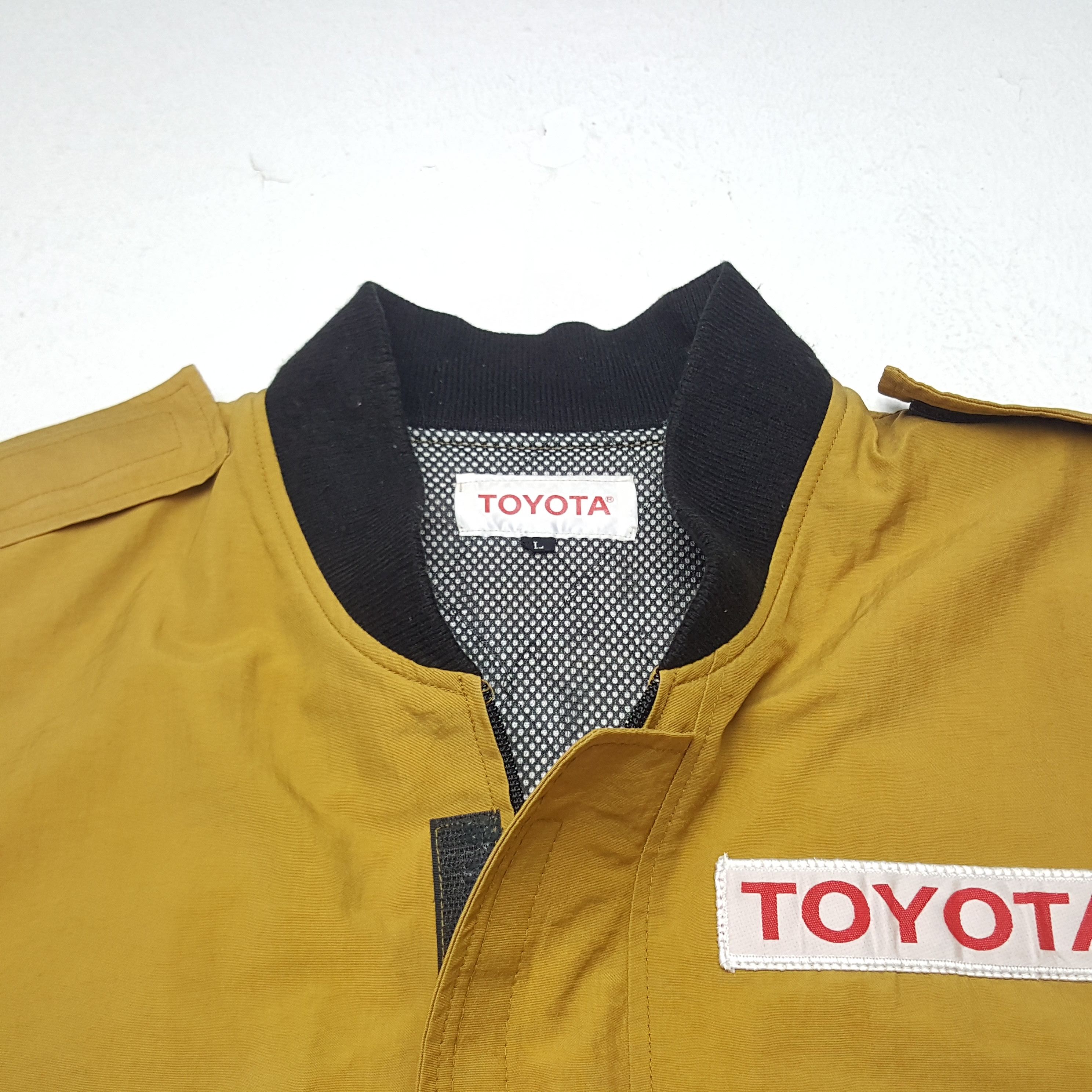Japanese Brand × Vintage Vintage Toyota Techno Japanese Racing Team Bombers Jacket Size US XL / EU 56 / 4 - 5 Thumbnail
