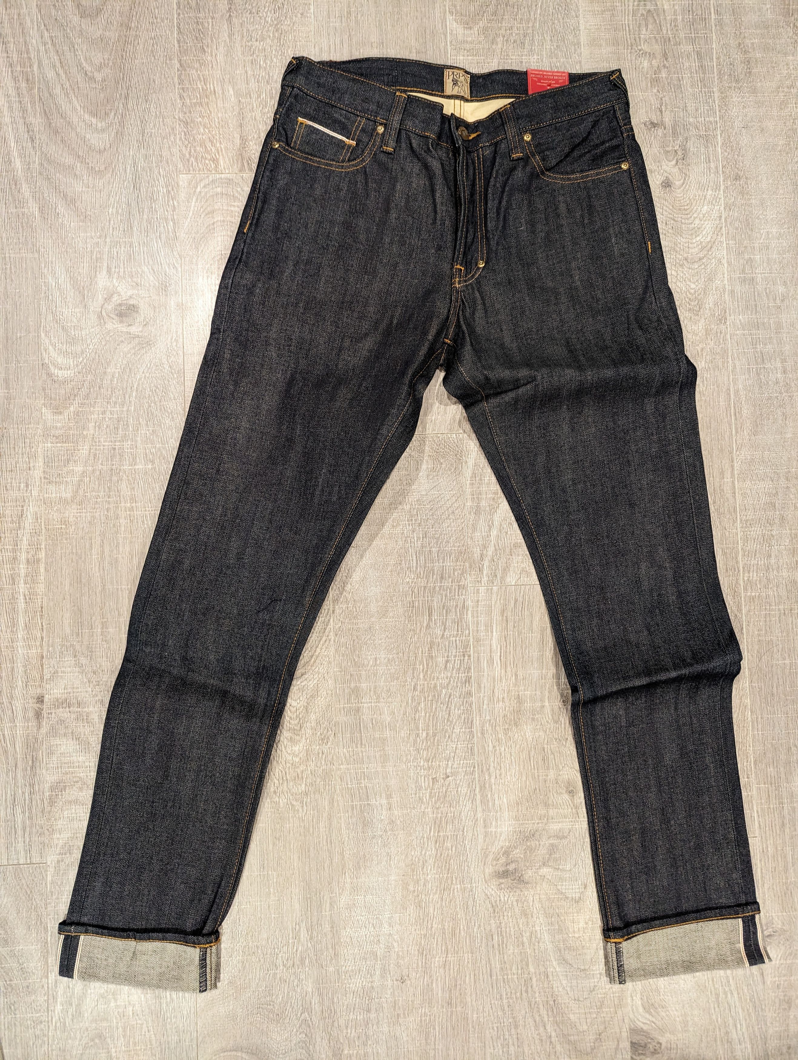 image of Prps Fury Selvedge in Raw Indigo, Men's (Size 31)