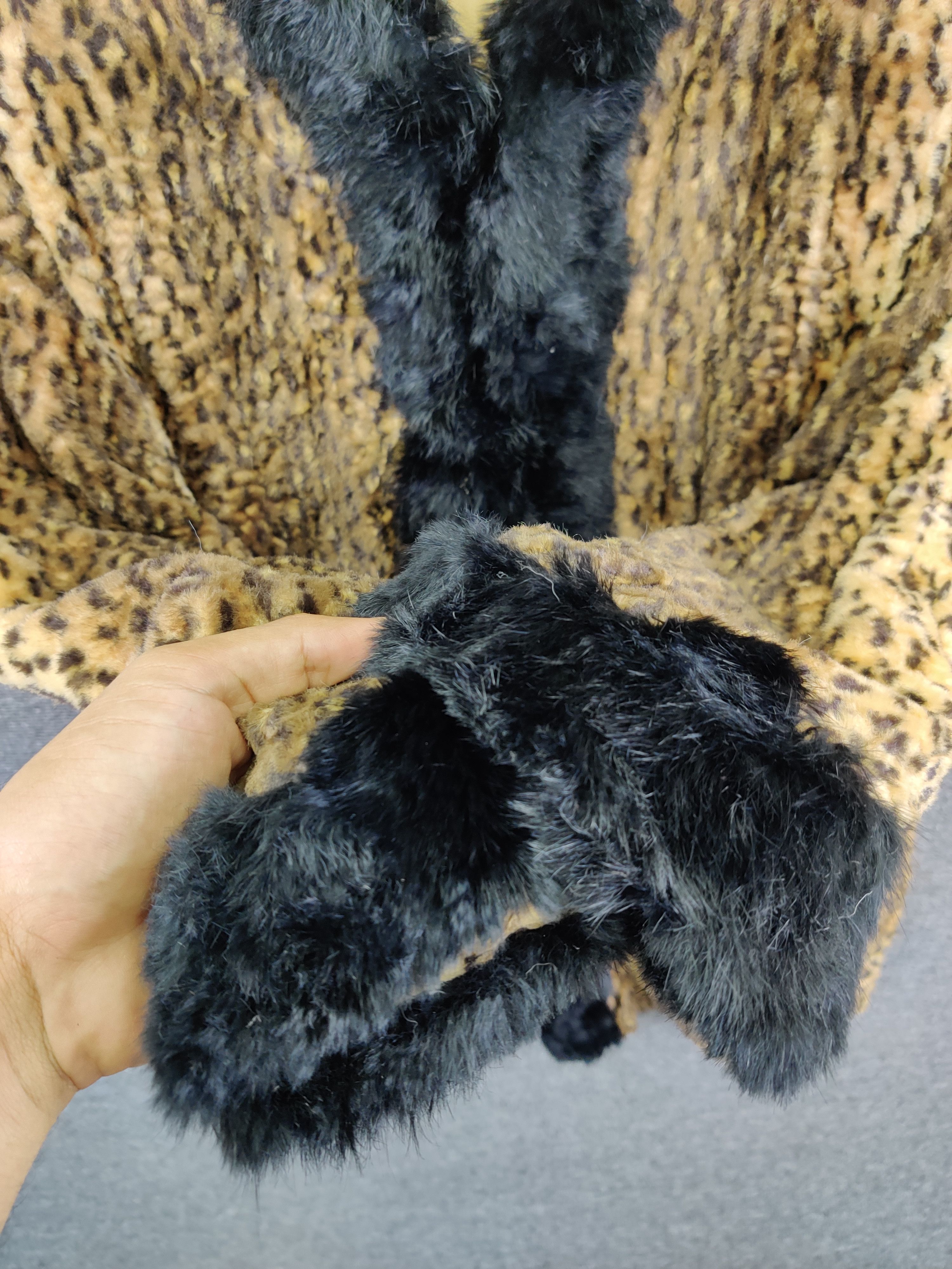 Japanese Brand Vintage Cestlheure Exquise Leopard Fur Cardigan Size US M / EU 48-50 / 2 - 8 Thumbnail