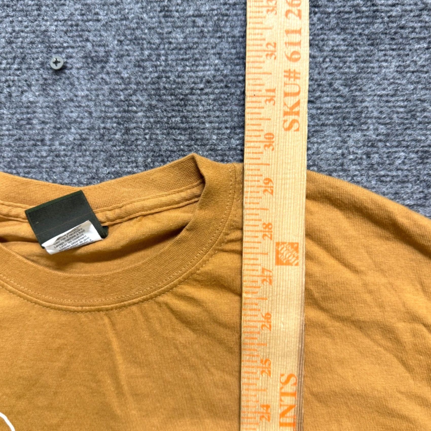Timberland VINTAGE Timberland T-shirt XL Long-sleeve Made In USA Yellow Y2K Embroidered Mens Size US XL / EU 56 / 4 - 5 Thumbnail