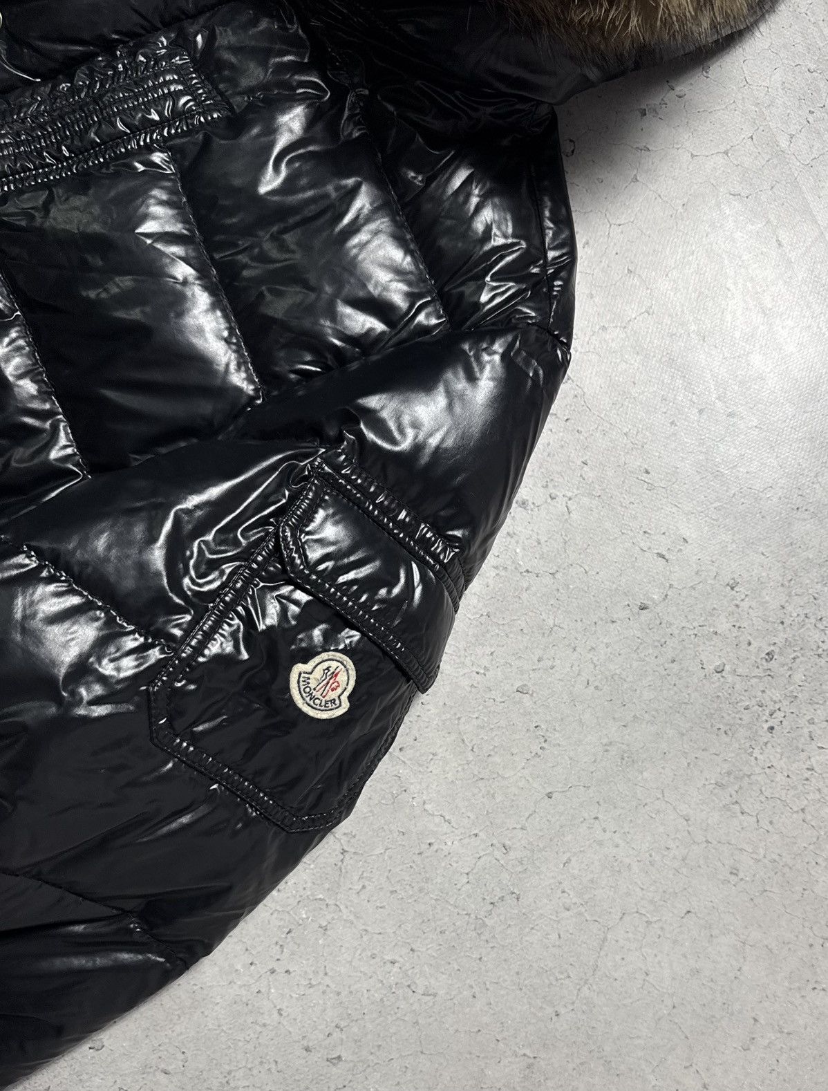 Moncler Moncler Maya Luxury Black Down Puffer Jacket Size 7 Vintage Size US XXL / EU 58 / 5 - 5 Thumbnail