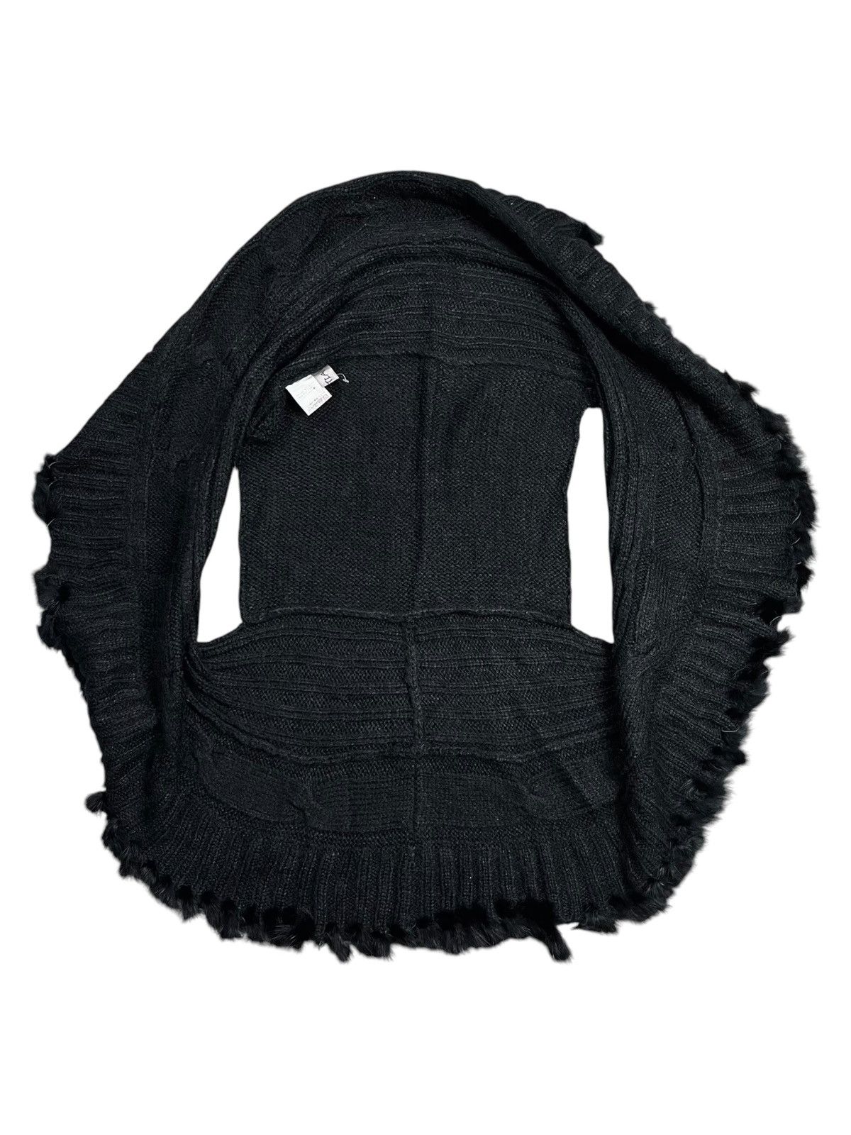 14th Addiction 2000s Batsu - Vkei Fur Vest Size US M / EU 48-50 / 2 - 2 Thumbnail